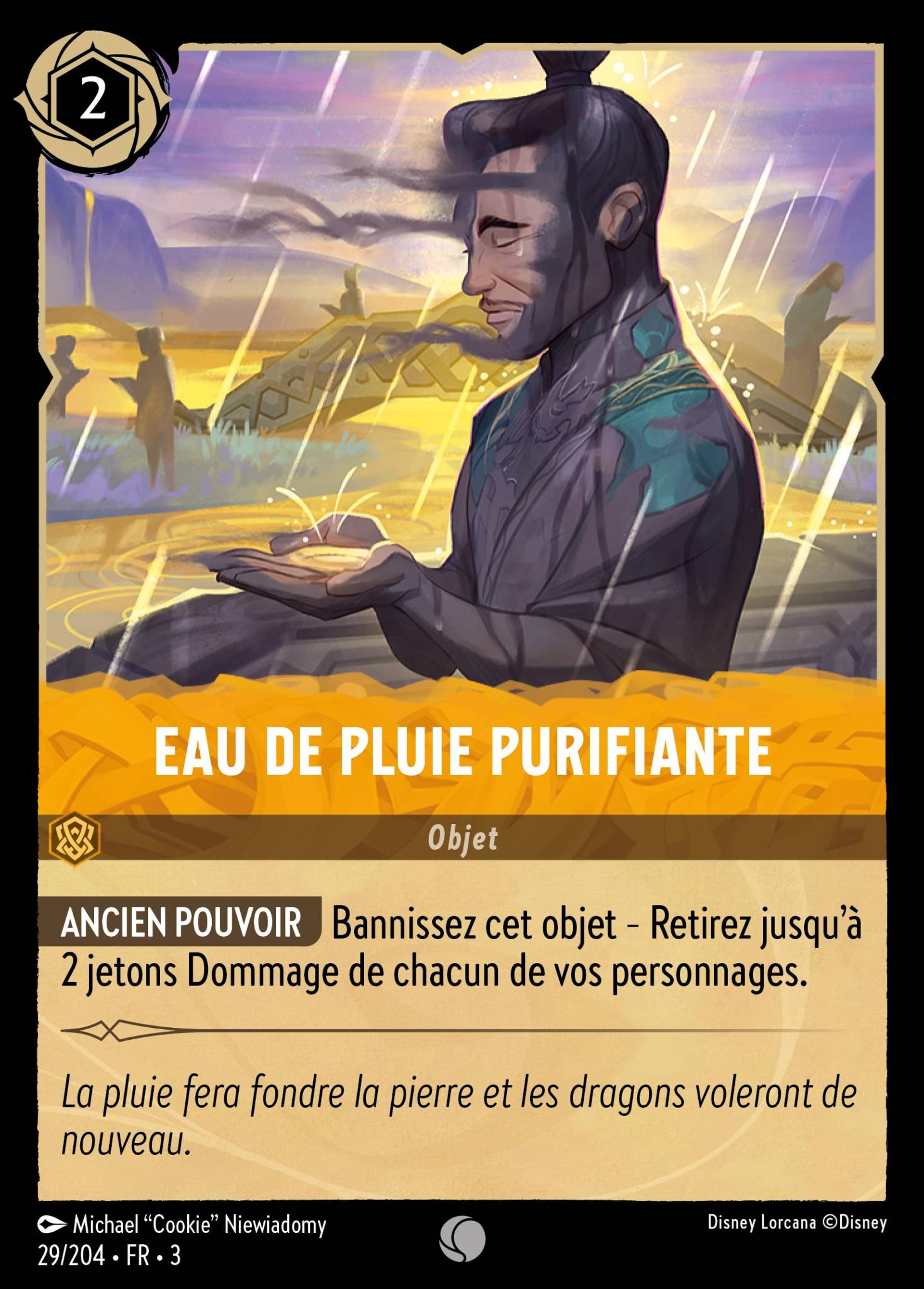 Eau de pluie purifiante — Into the Inklands — Lorcana