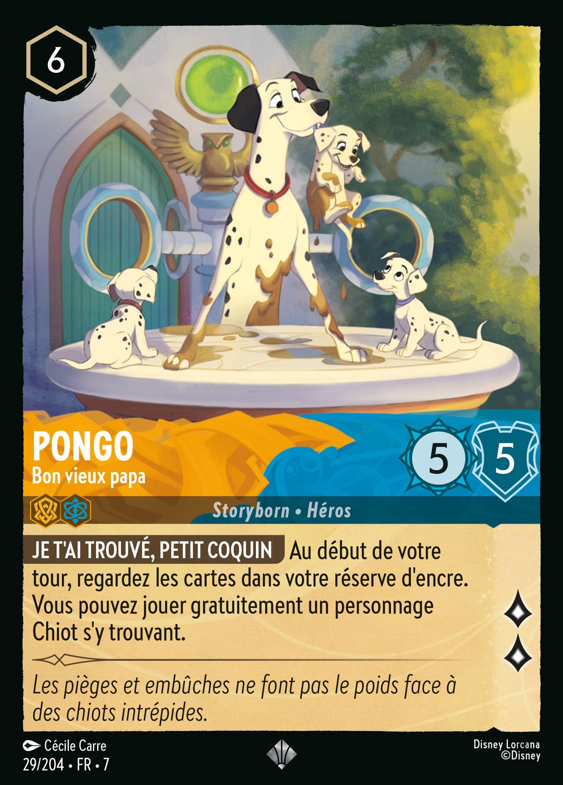 Pongo - Bon vieux papa — Archazia's Island — Lorcana