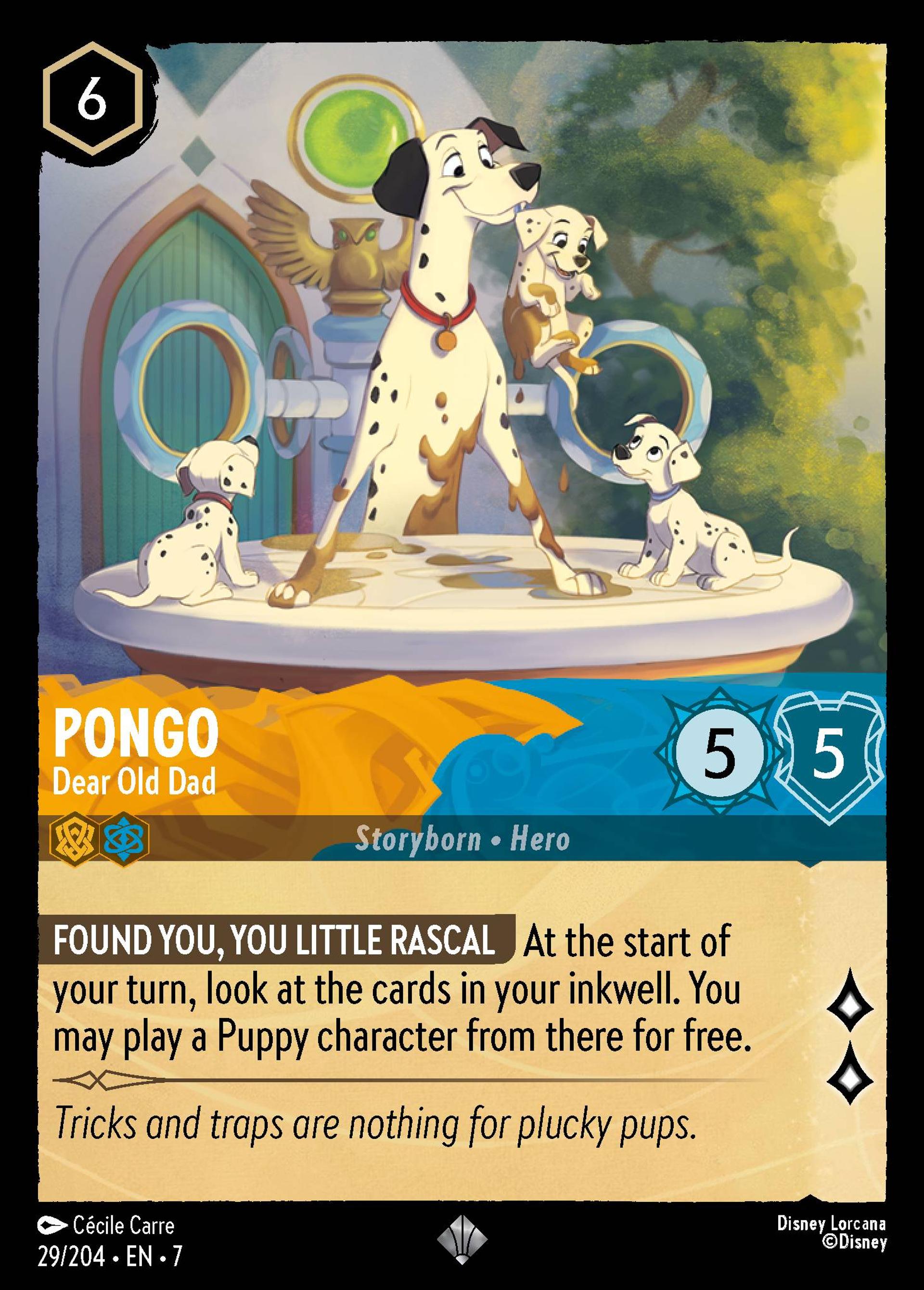Pongo - Bon vieux papa — Archazia's Island — Lorcana