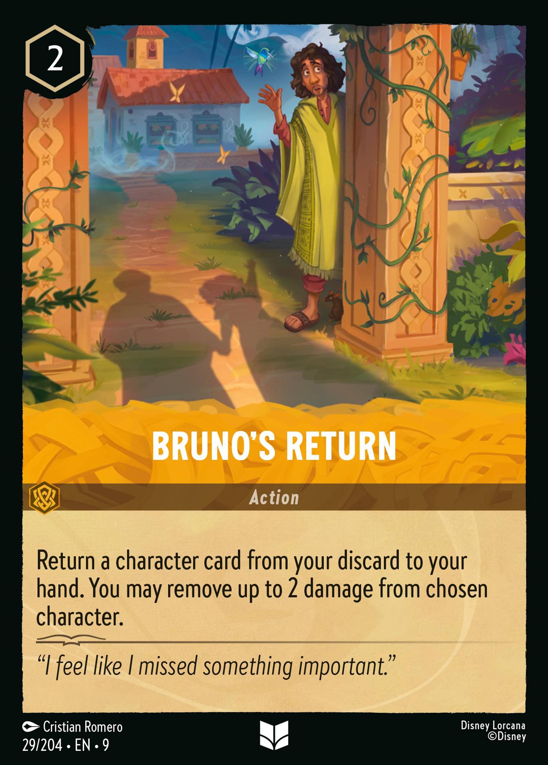Bruno's Return — Fabled — Lorcana