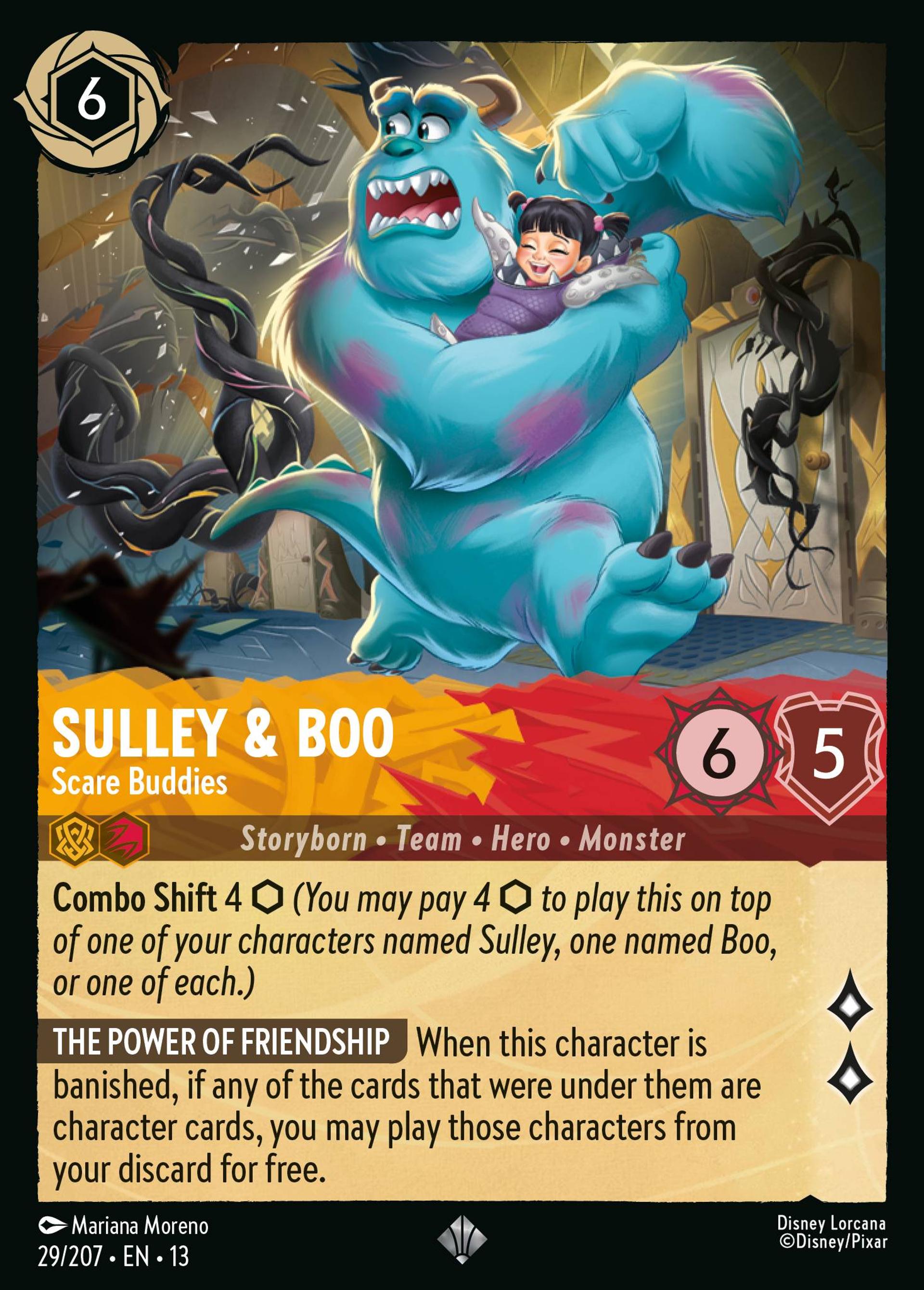 Sulley & Boo - Scare Buddies — Attack of the Vine! — Lorcana