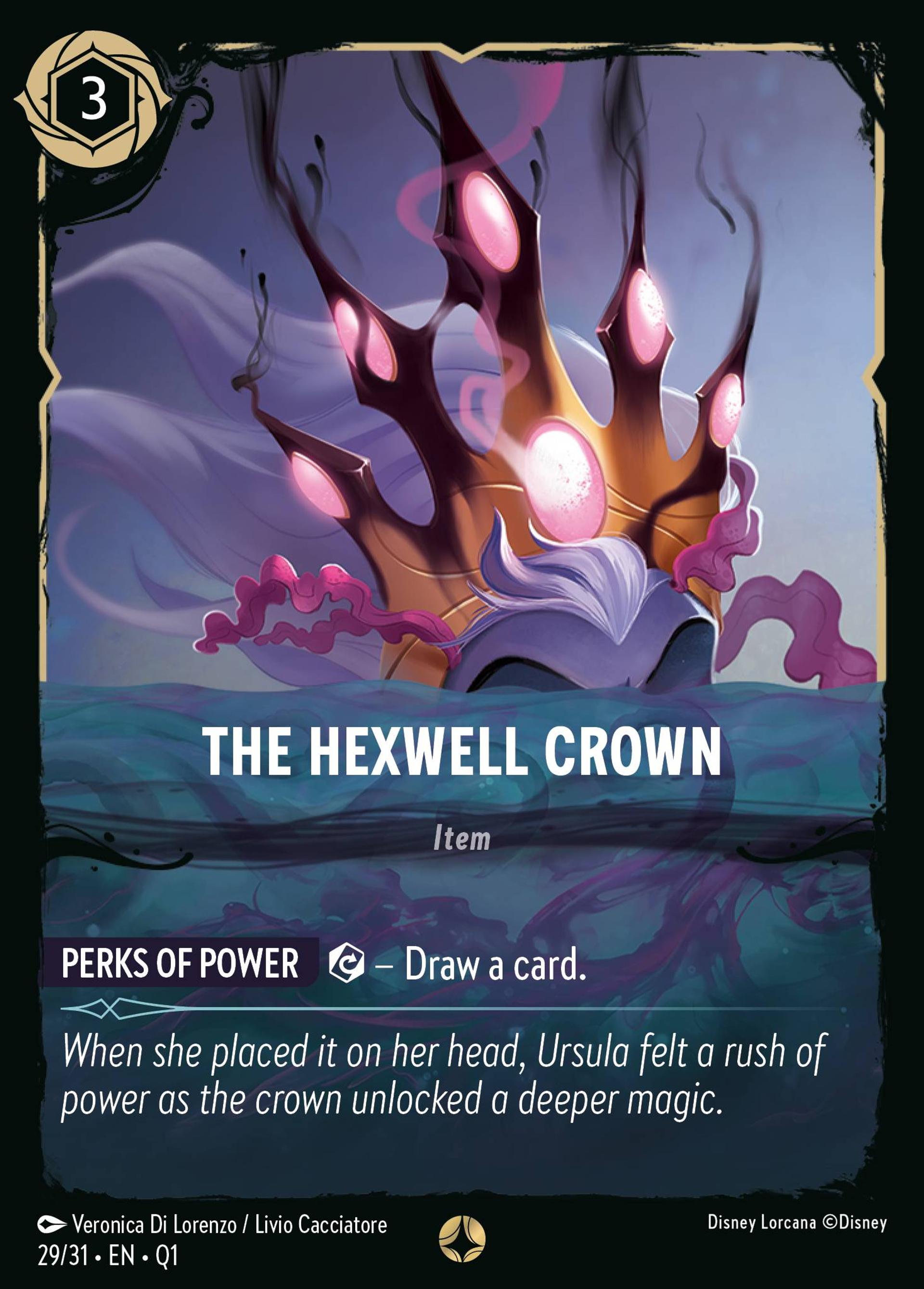 The Hexwell Crown — Illumineer's Quest: Deep Trouble — Lorcana