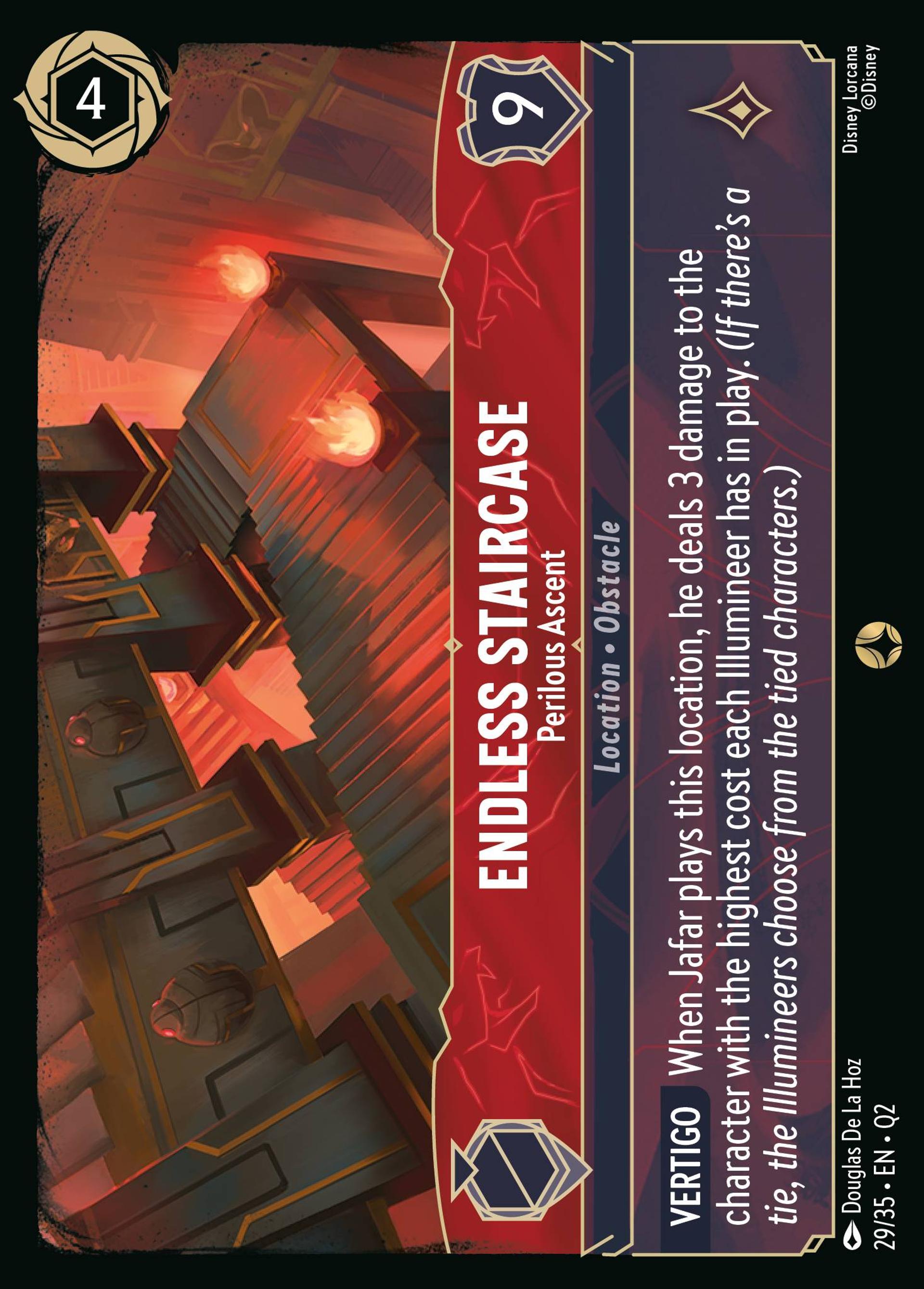 Escalier sans fin - Ascension périlleuse — Illumineer's Quest: Palace Heist — Lorcana