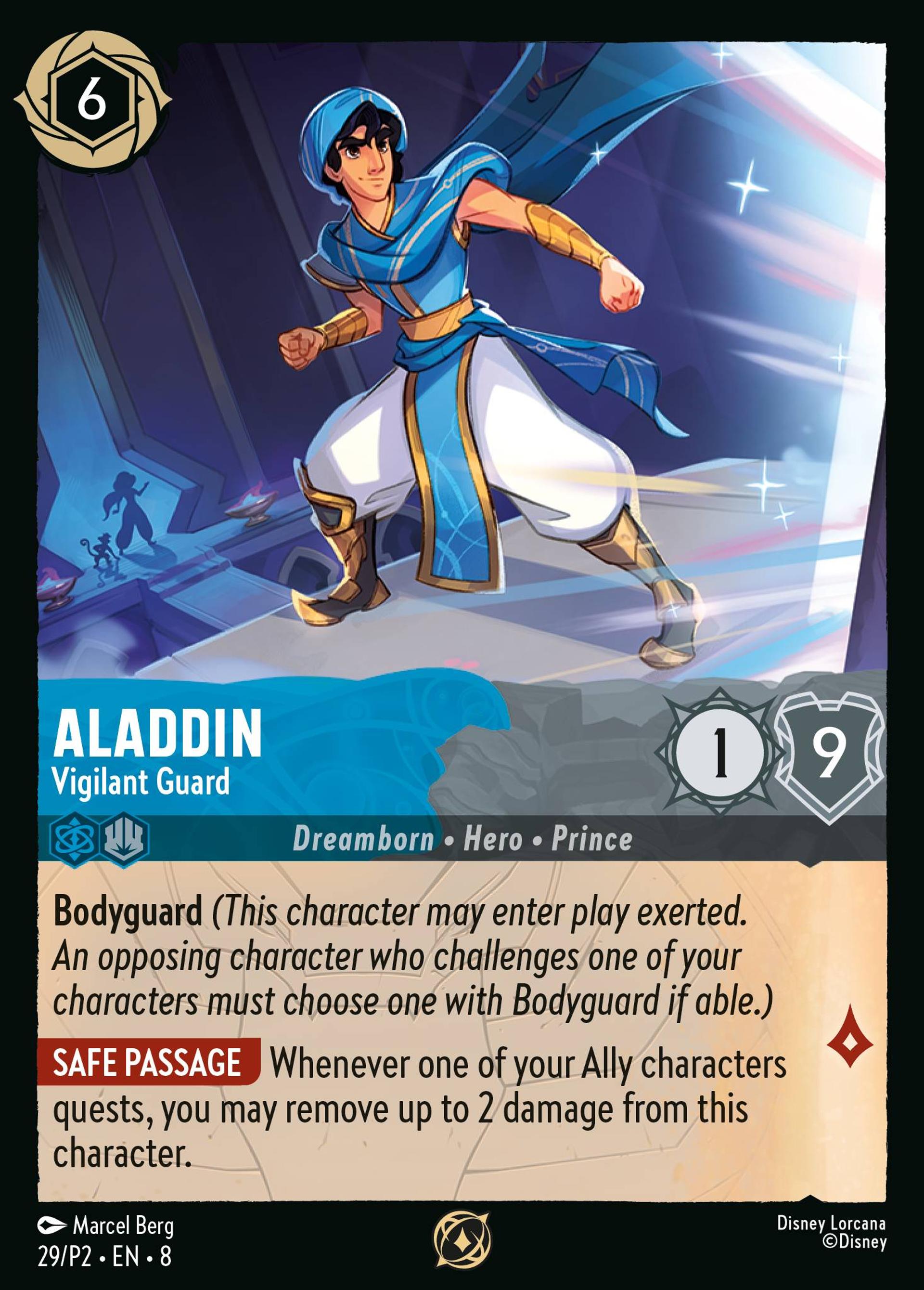 Aladdin - Vigilant Guard — Promos - Year 2 — Lorcana