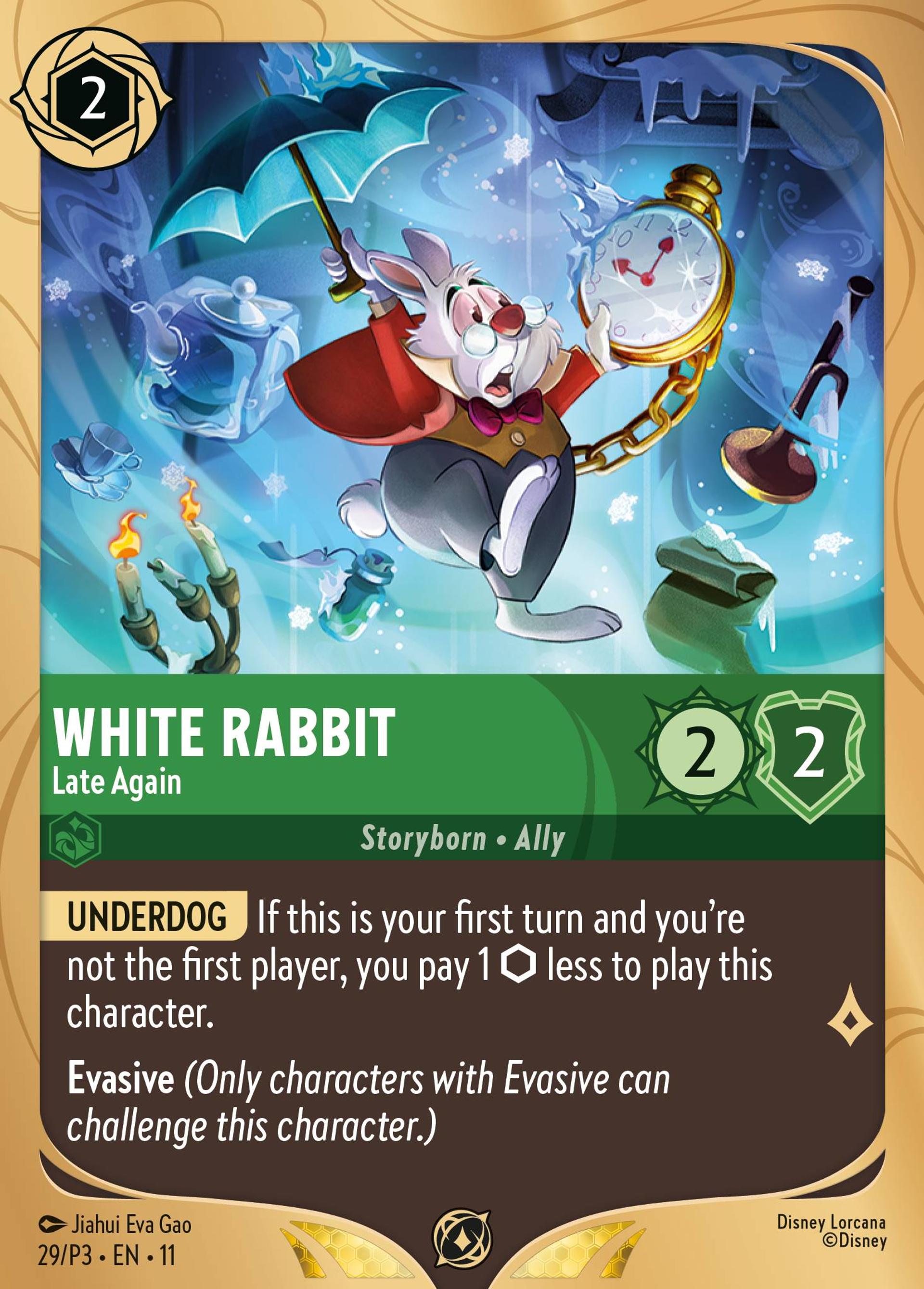 White Rabbit - Late Again — Promos - Year 3 — Lorcana