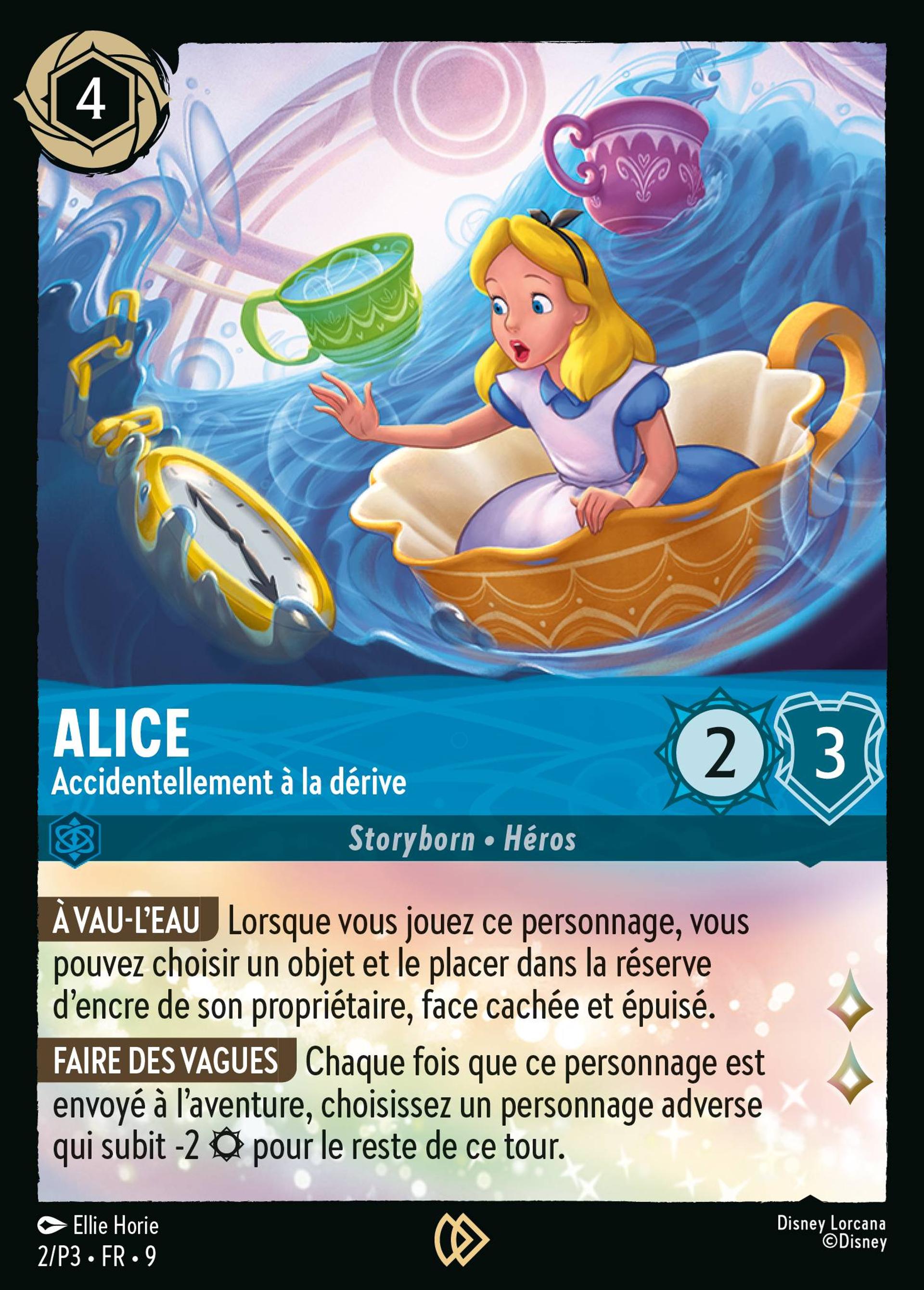 Alice - Accidentellement à la dérive — Promos - Year 3 — Lorcana