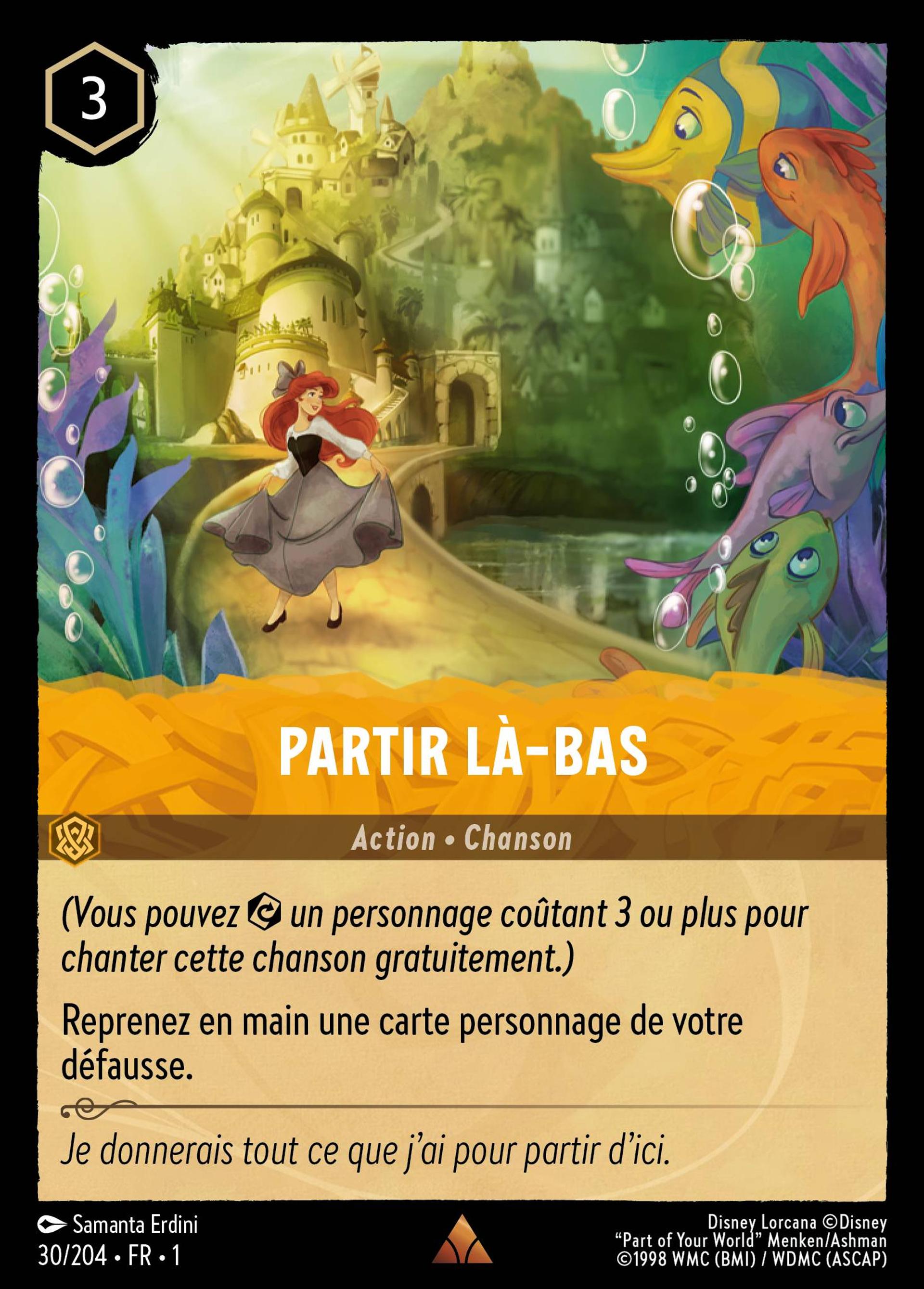 Partir là-bas — The First Chapter — Lorcana