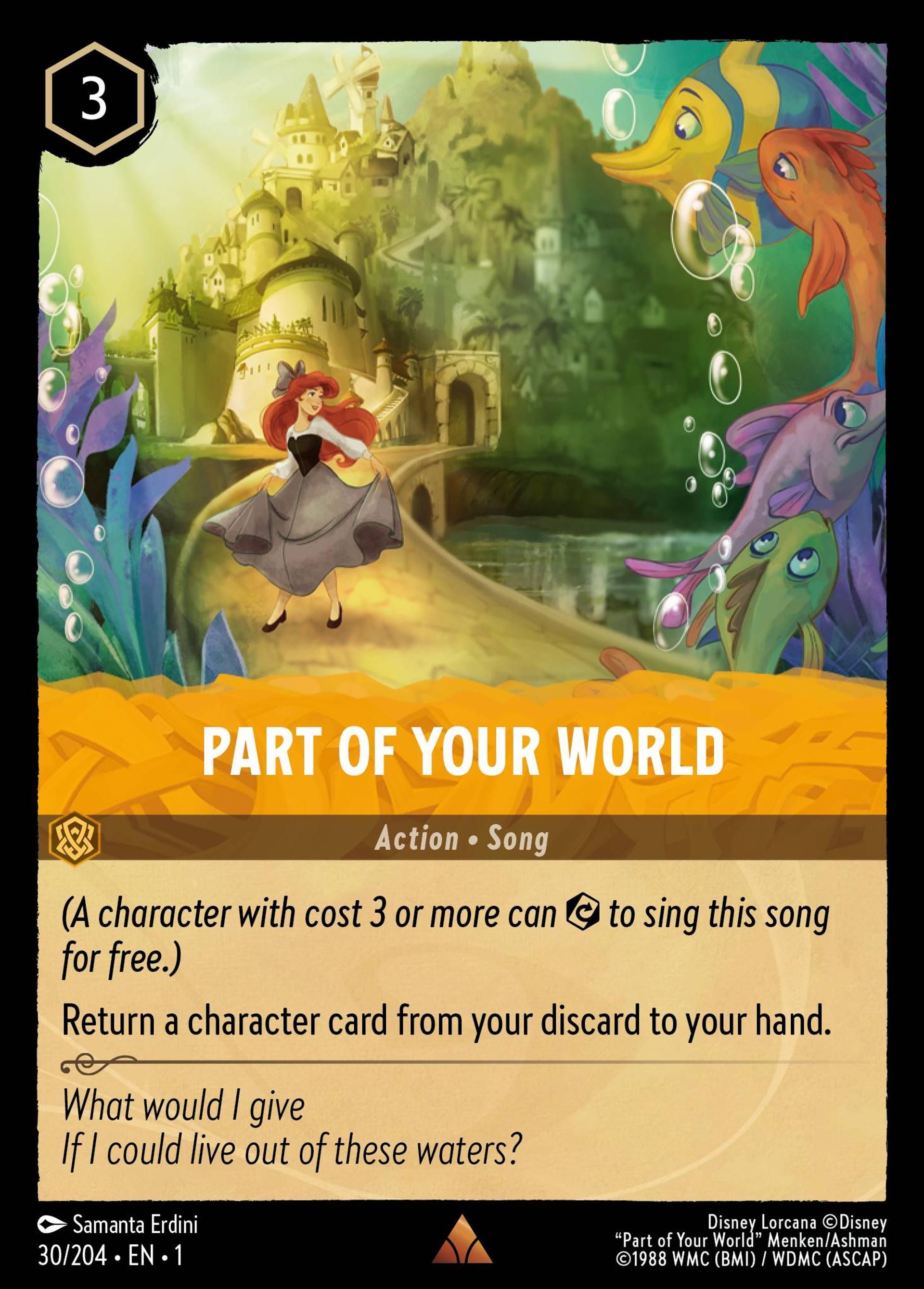 Part of Your World — The First Chapter — Lorcana