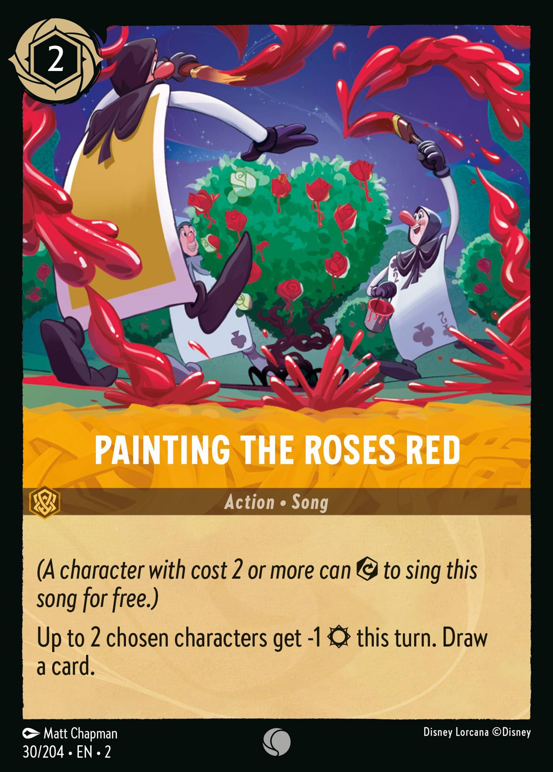 Painting the Roses Red — Rise of the Floodborn — Lorcana