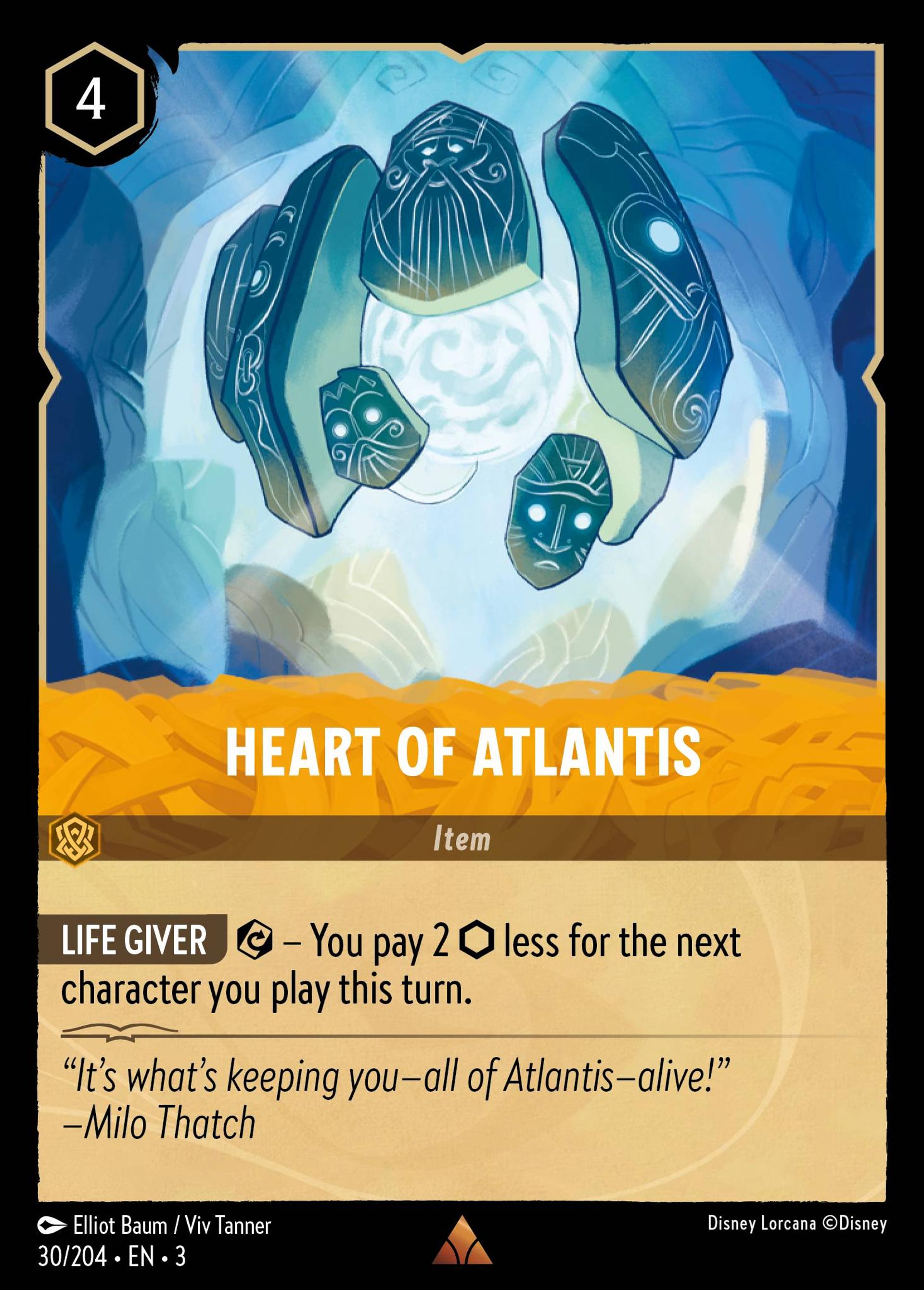 Cœur de l'Atlantide — Into the Inklands — Lorcana