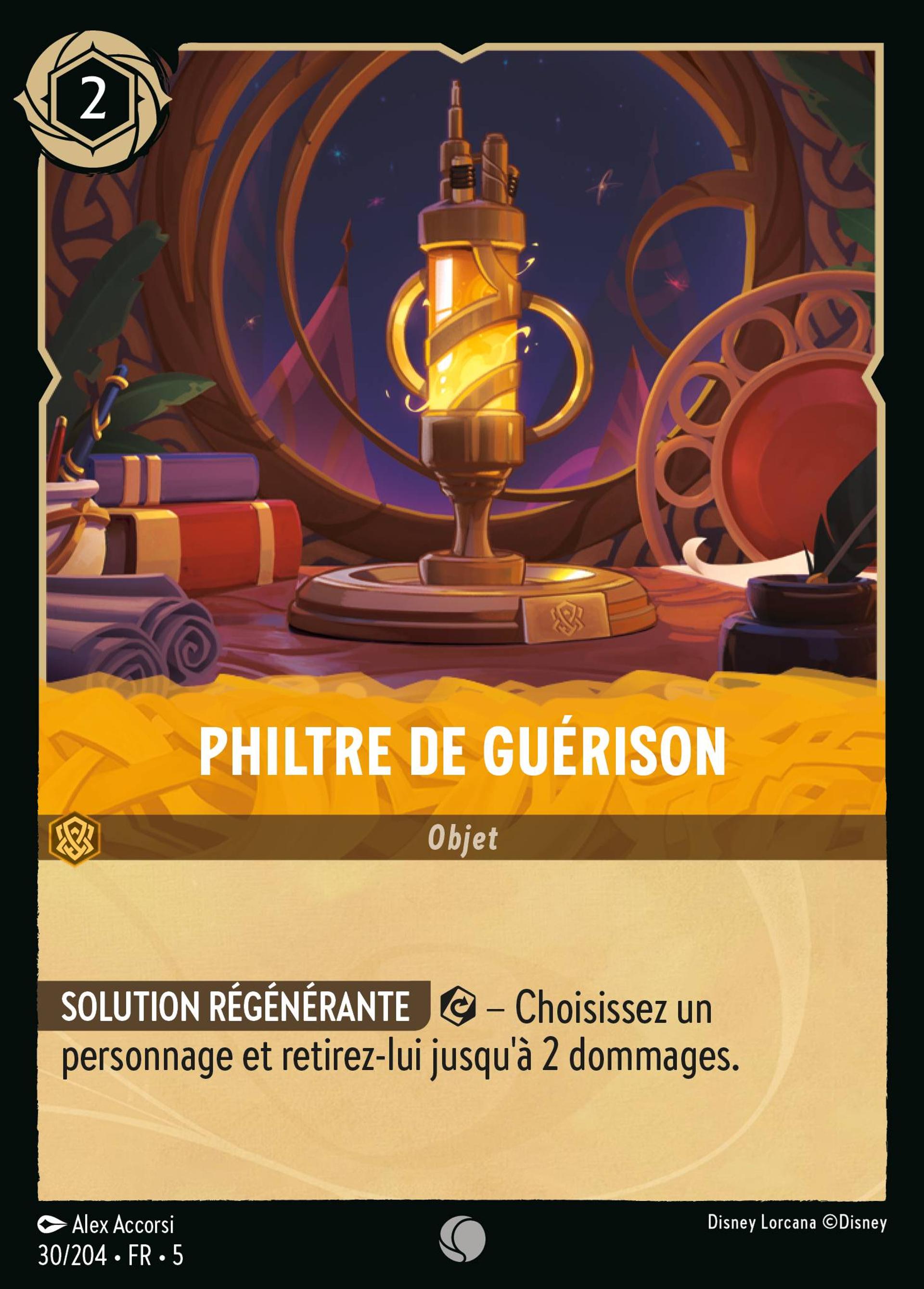 Philtre de guérison — Shimmering Skies — Lorcana