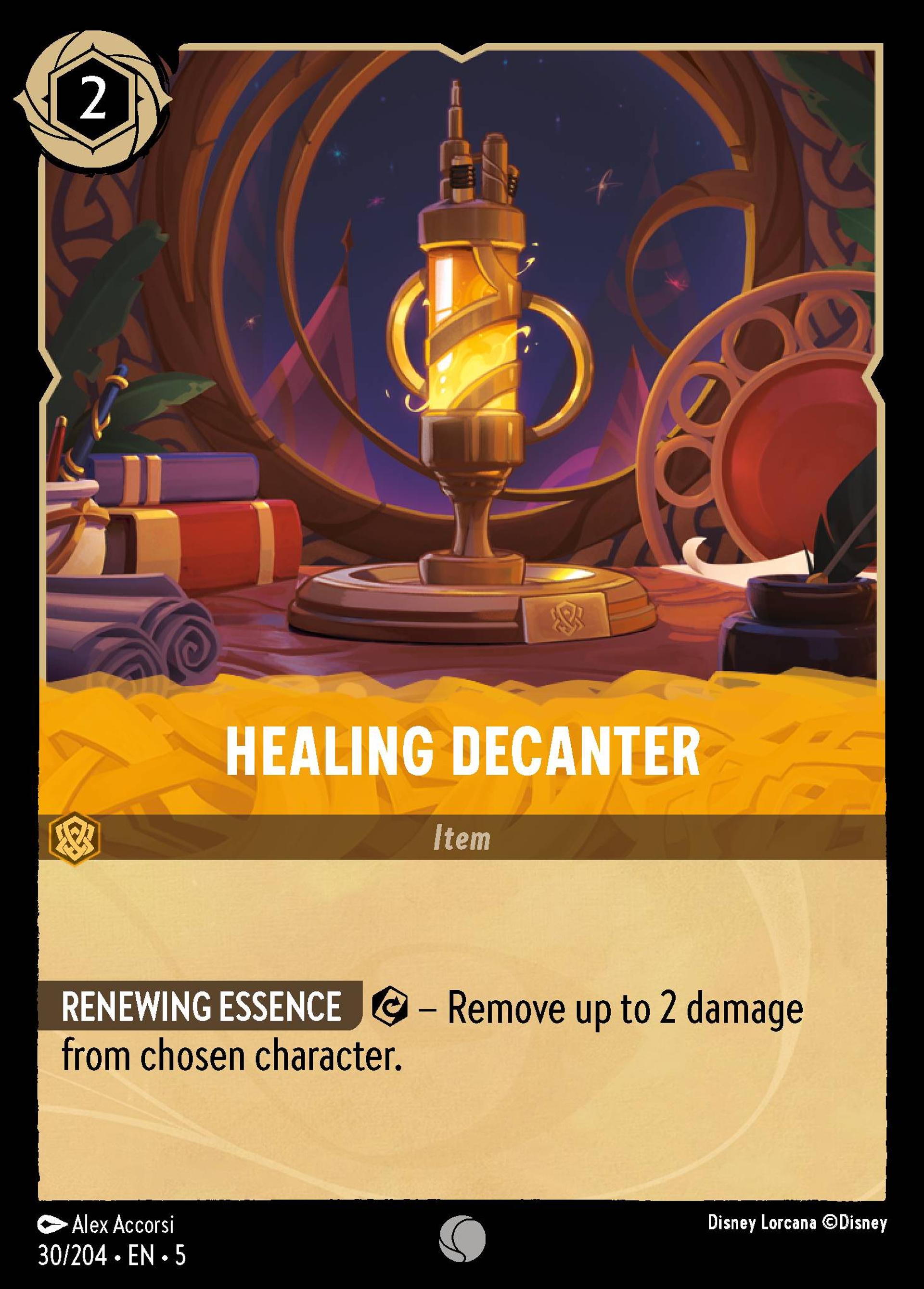 Healing Decanter — Shimmering Skies — Lorcana