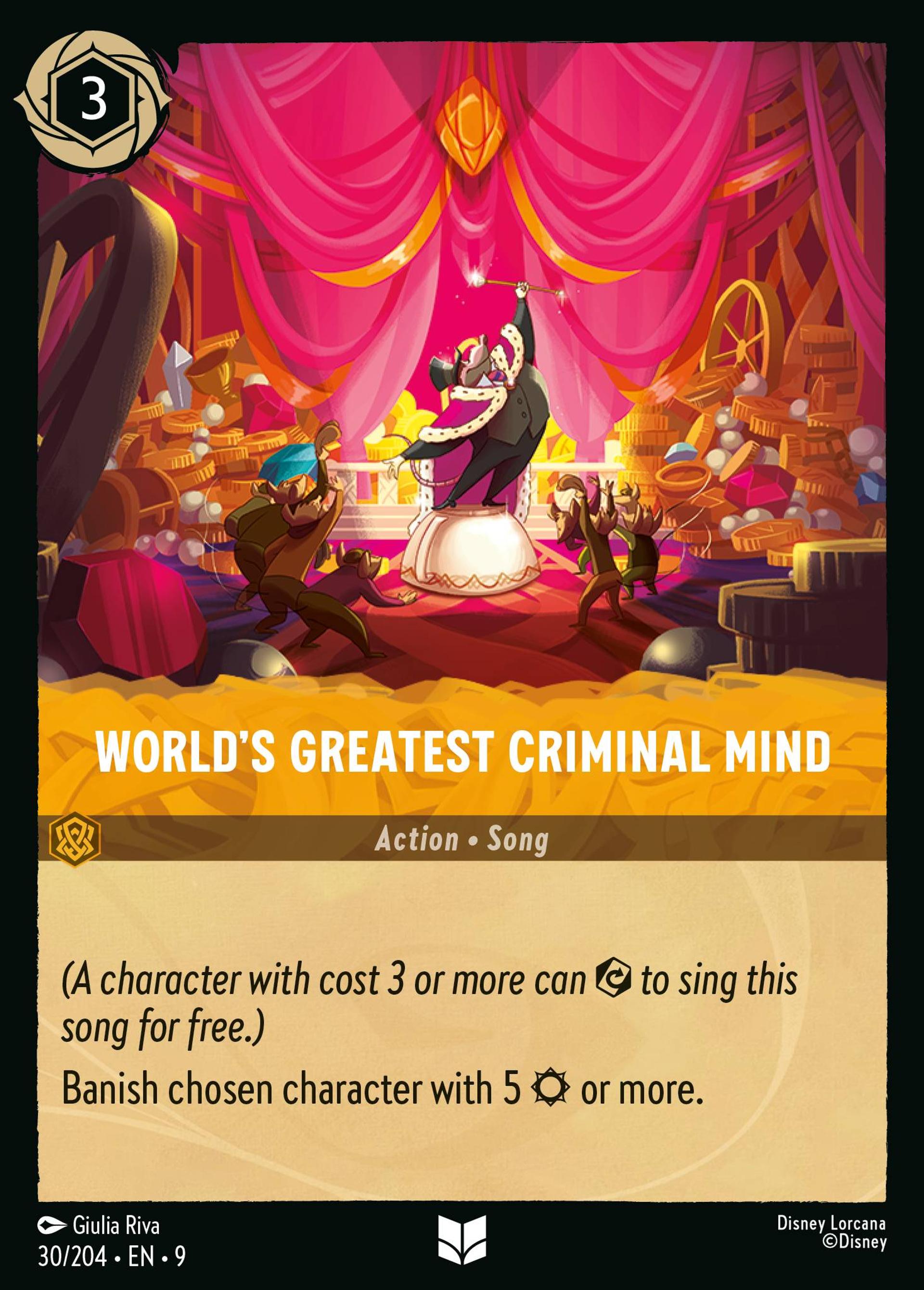 World's Greatest Criminal Mind — Fabled — Lorcana