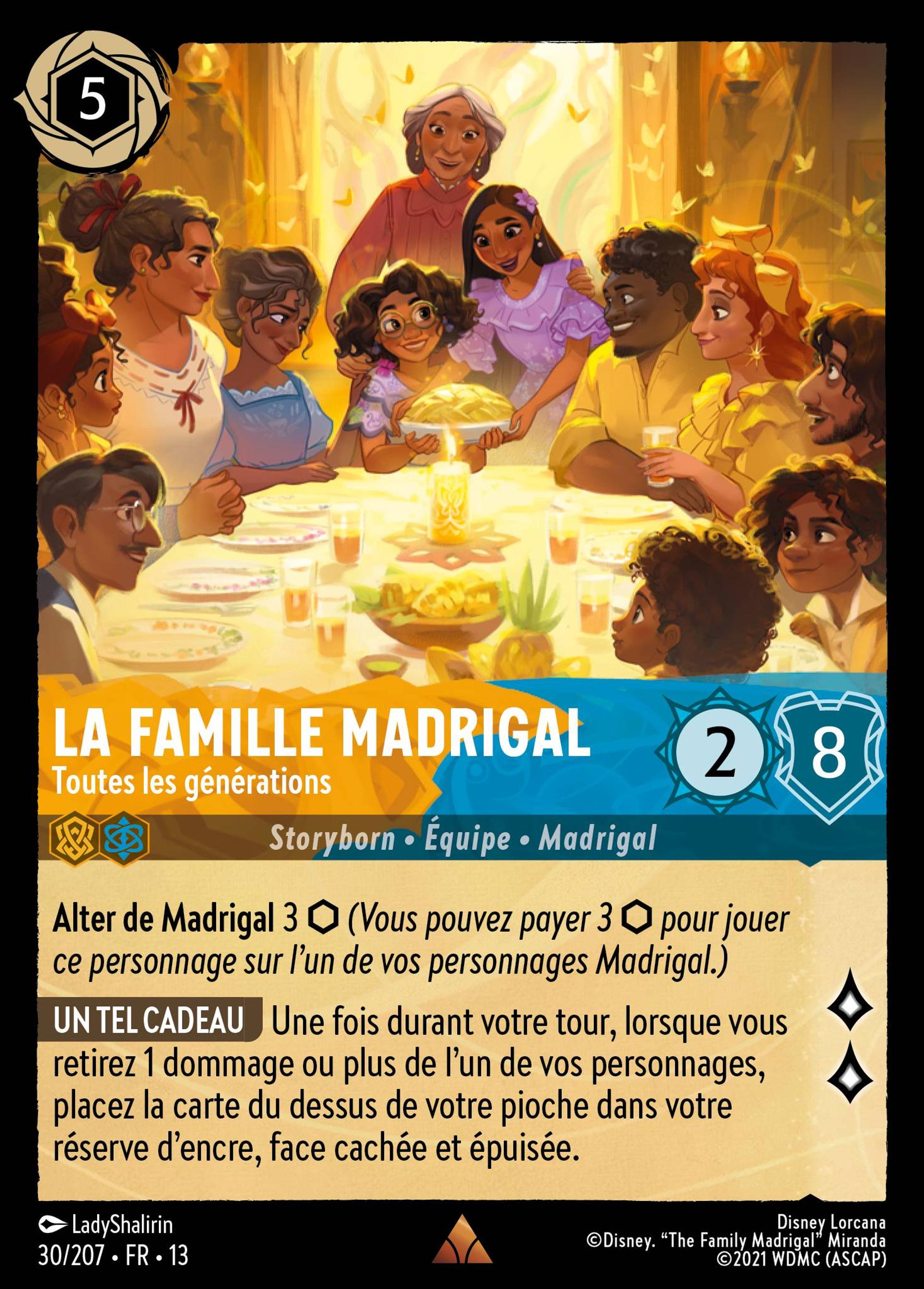 La famille Madrigal - Toutes les générations — Attack of the Vine! — Lorcana