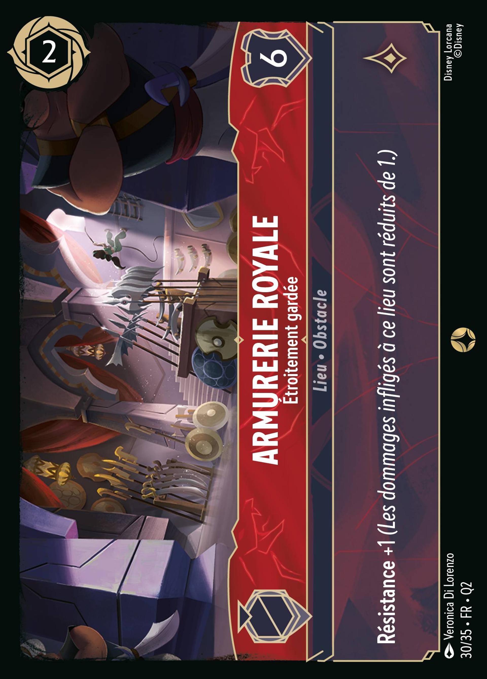 Armurerie royale - Étroitement gardée — Illumineer's Quest: Palace Heist — Lorcana