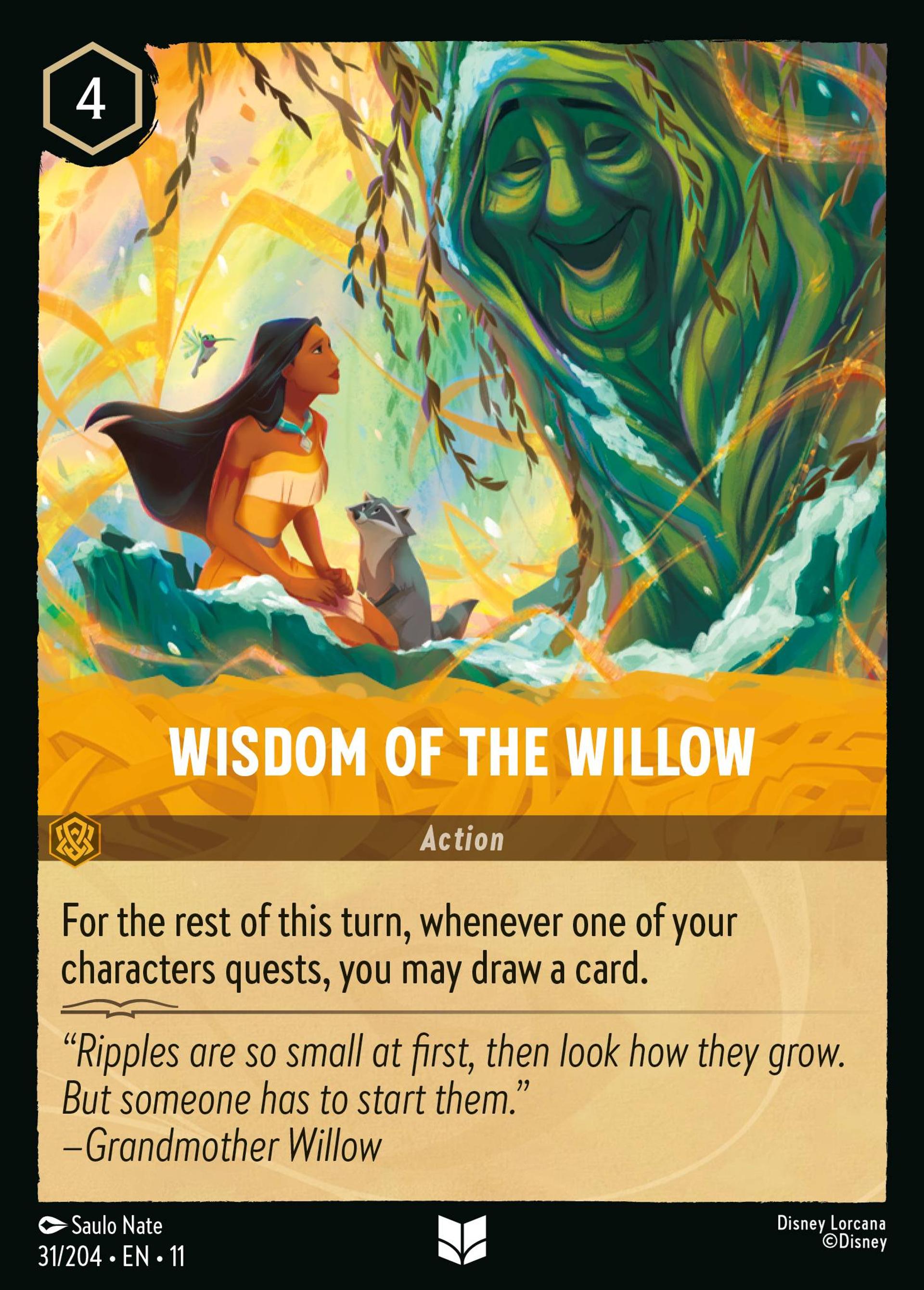 Wisdom of the Willow — Winterspell — Lorcana