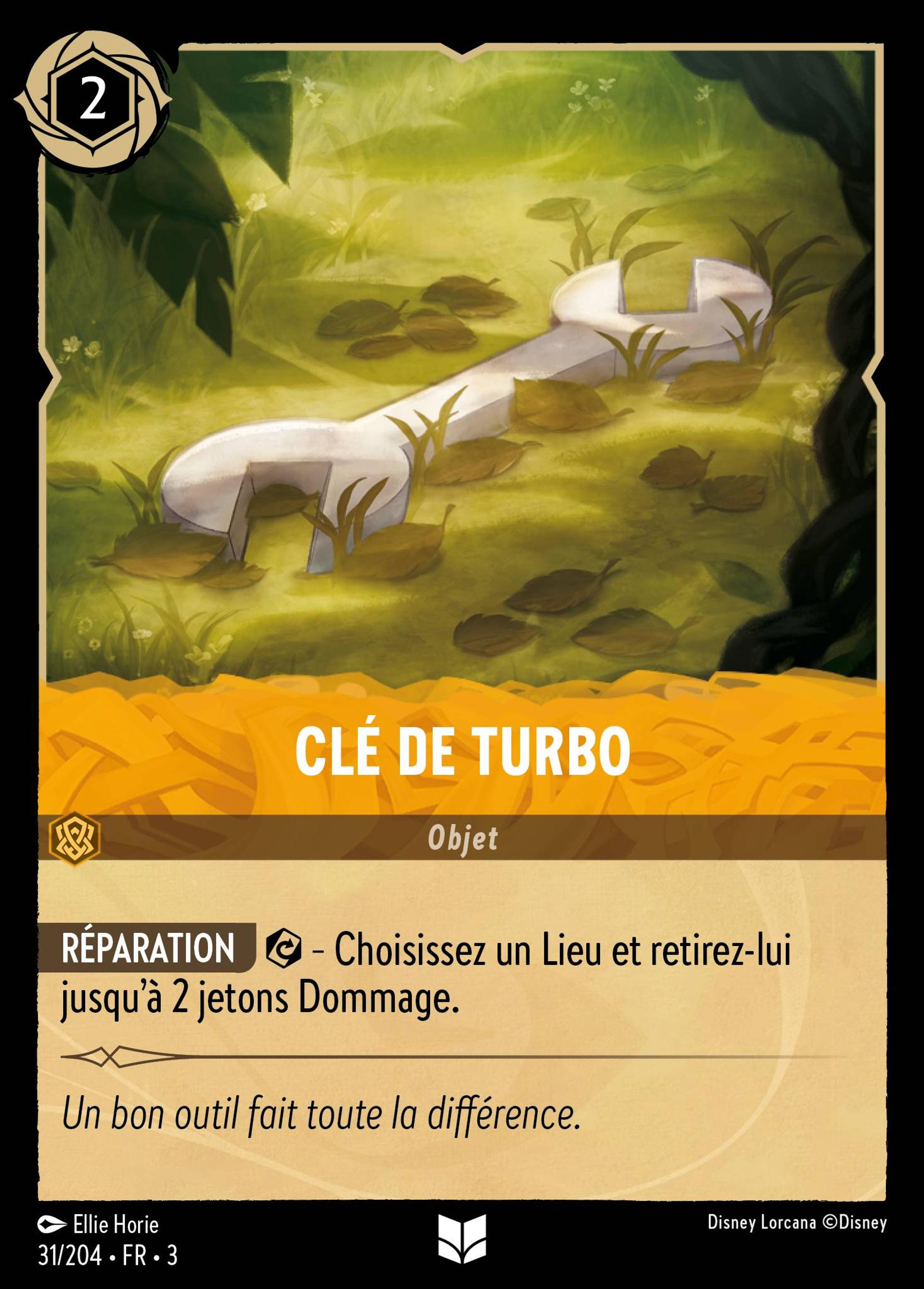 Clé de Turbo — Into the Inklands — Lorcana