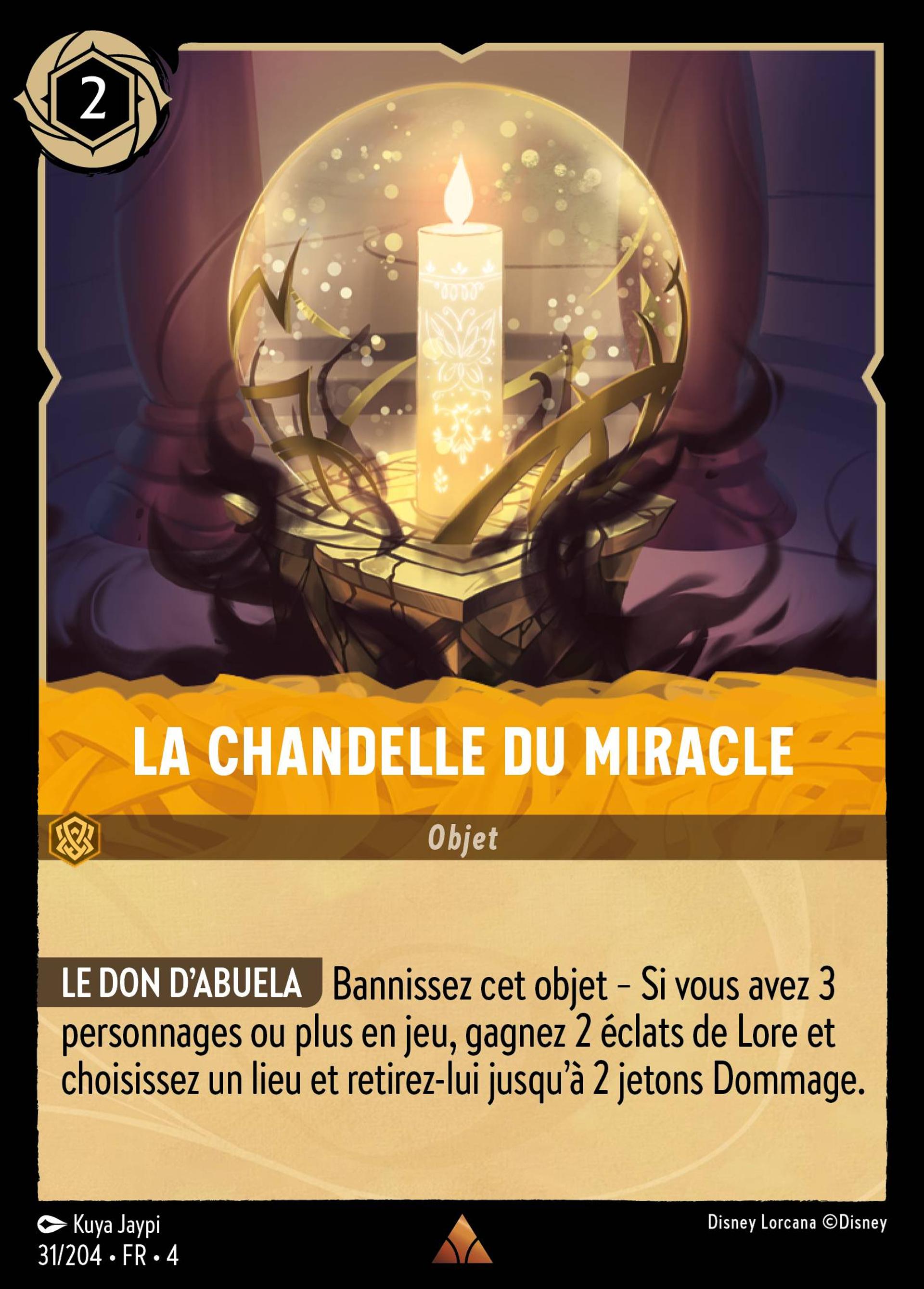 La Chandelle du Miracle — Ursula's Return — Lorcana
