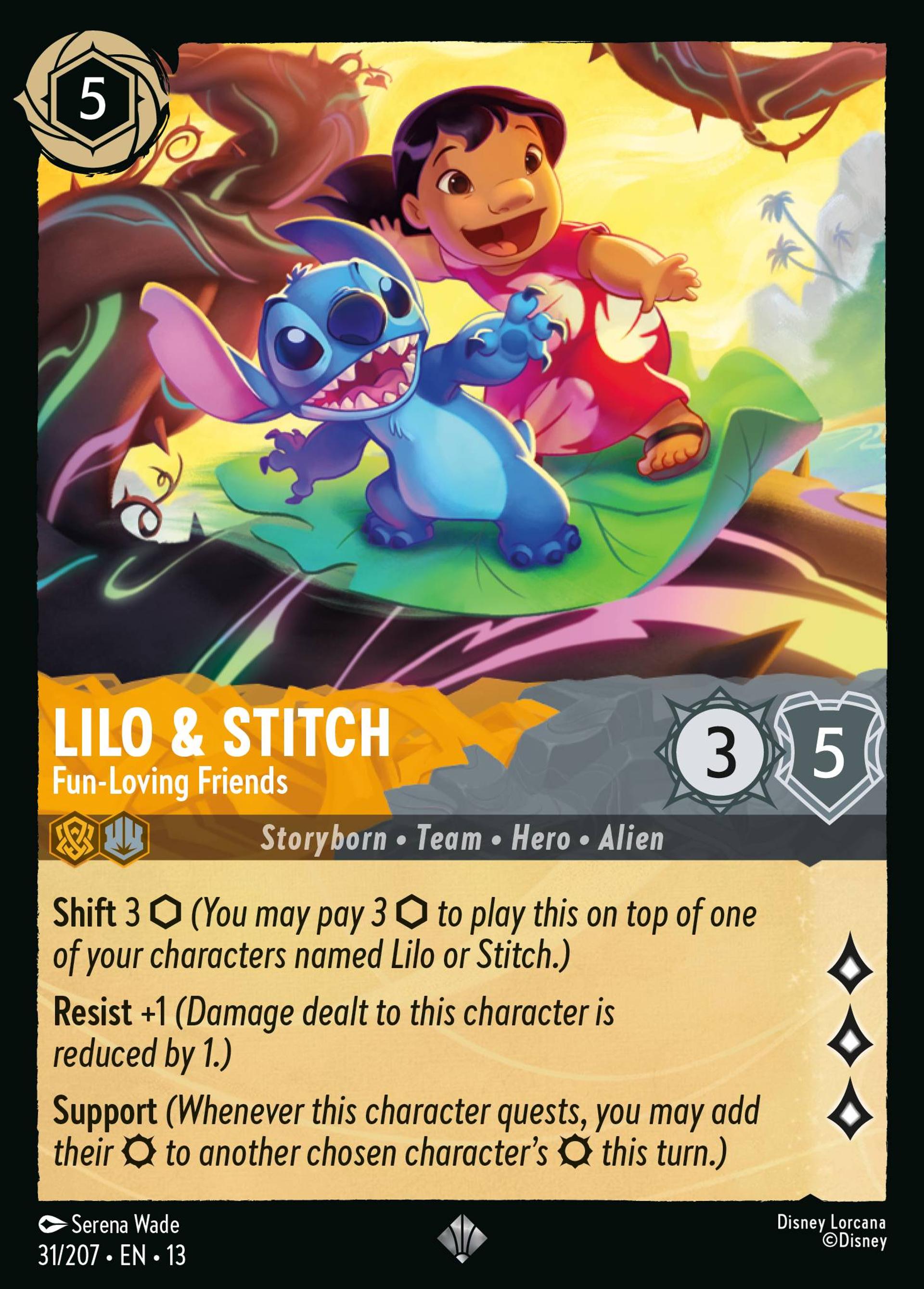 Lilo & Stitch - Amis qui aiment s'amuser — Attack of the Vine! — Lorcana