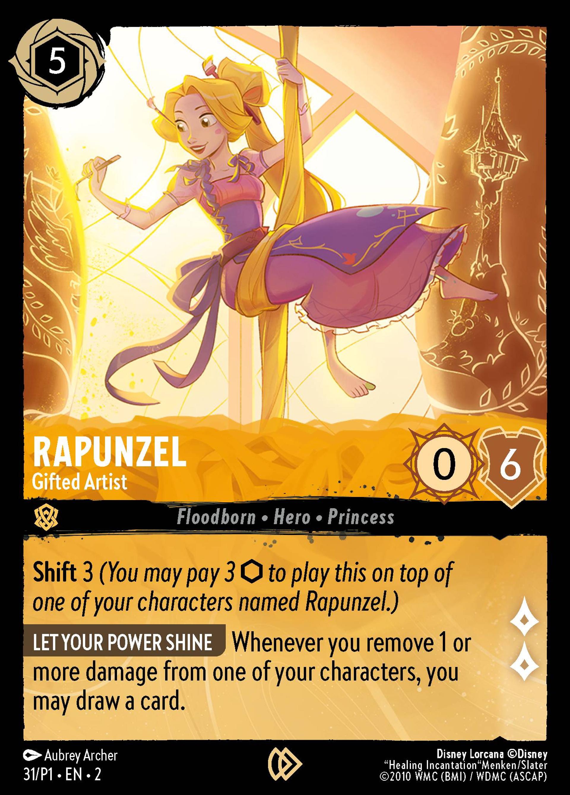 Rapunzel - Gifted Artist — Promos - Year 1 — Lorcana