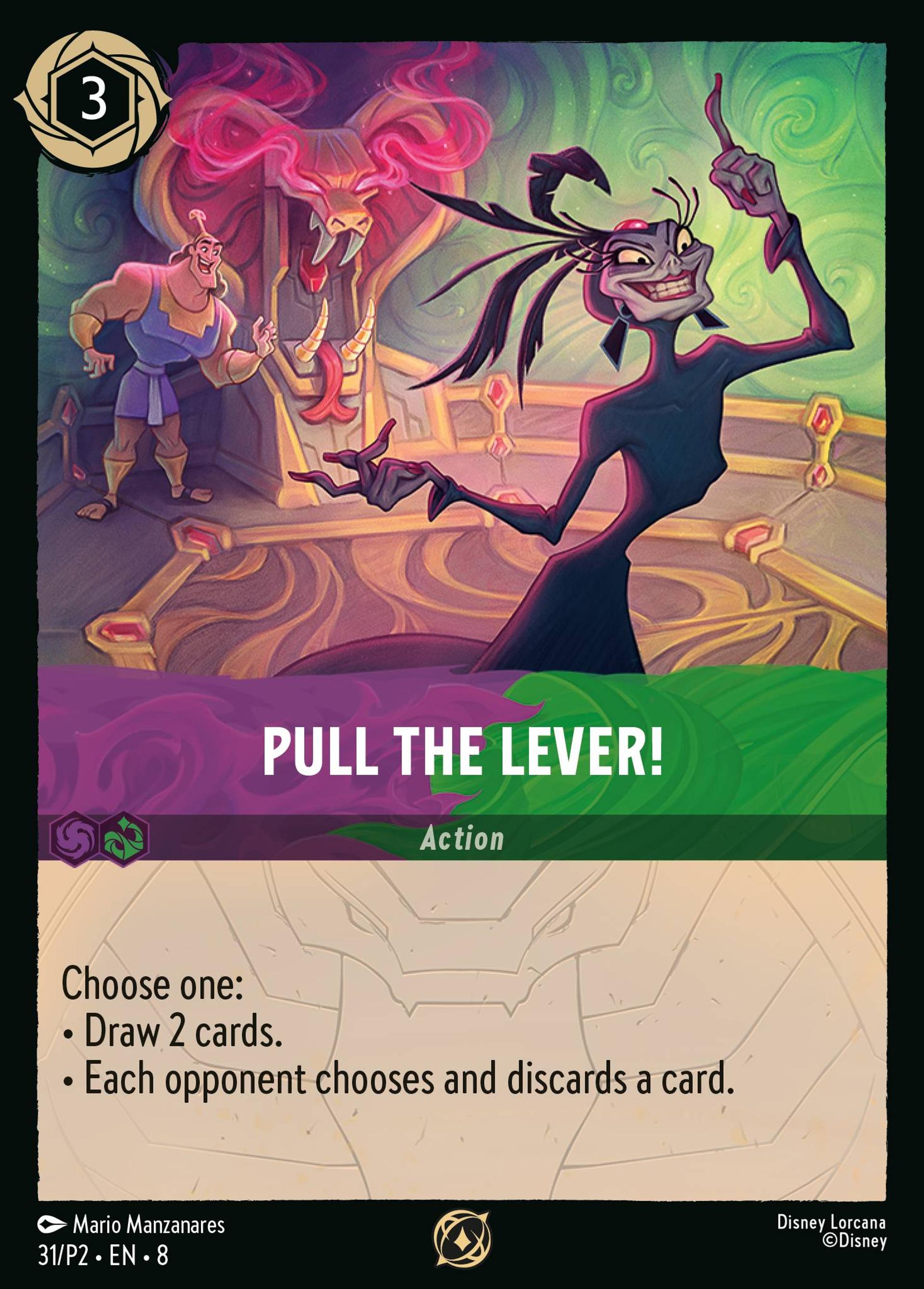 Pull the Lever! — Promos - Year 2 — Lorcana