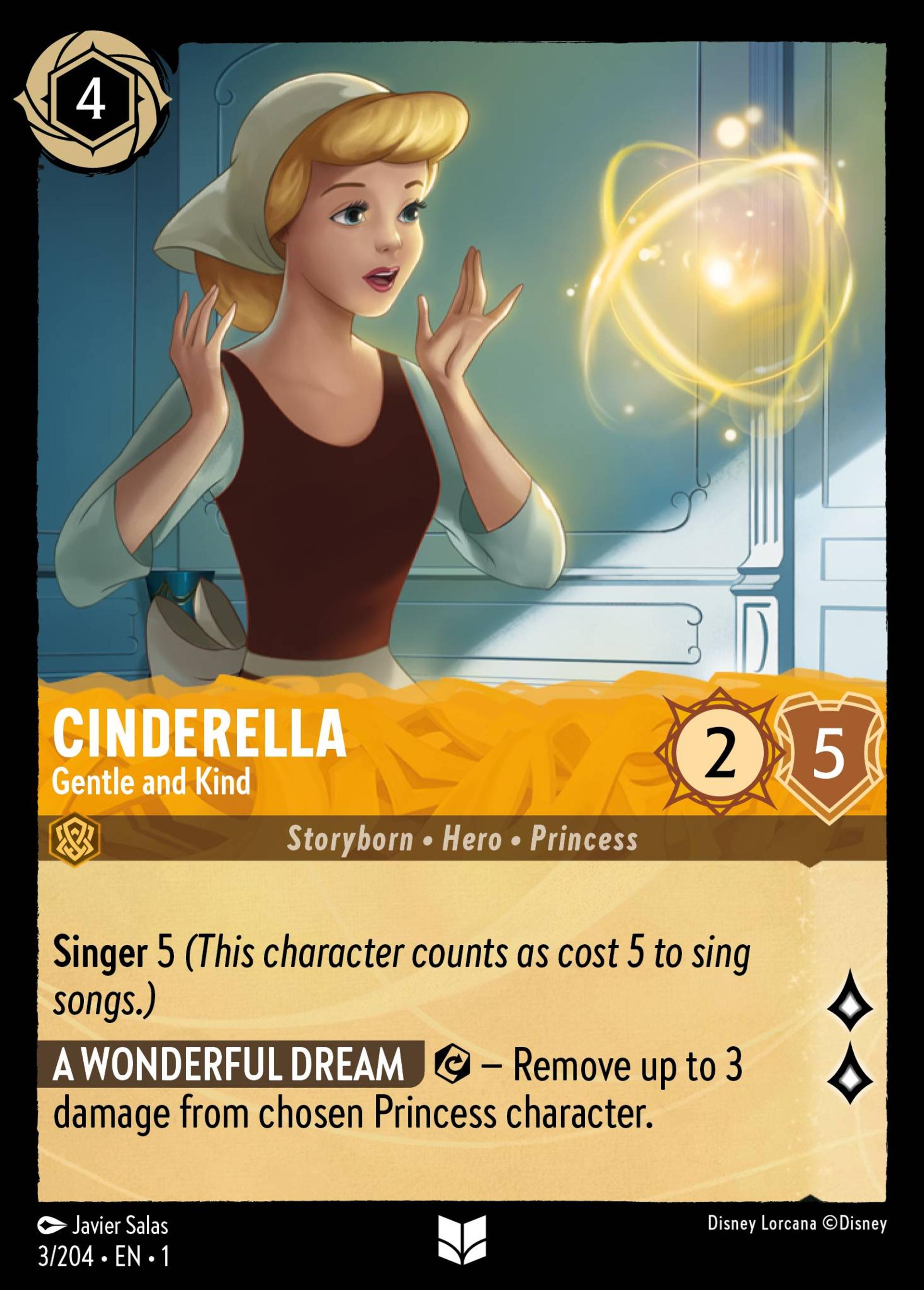 Cinderella - Gentle and Kind — The First Chapter — Lorcana