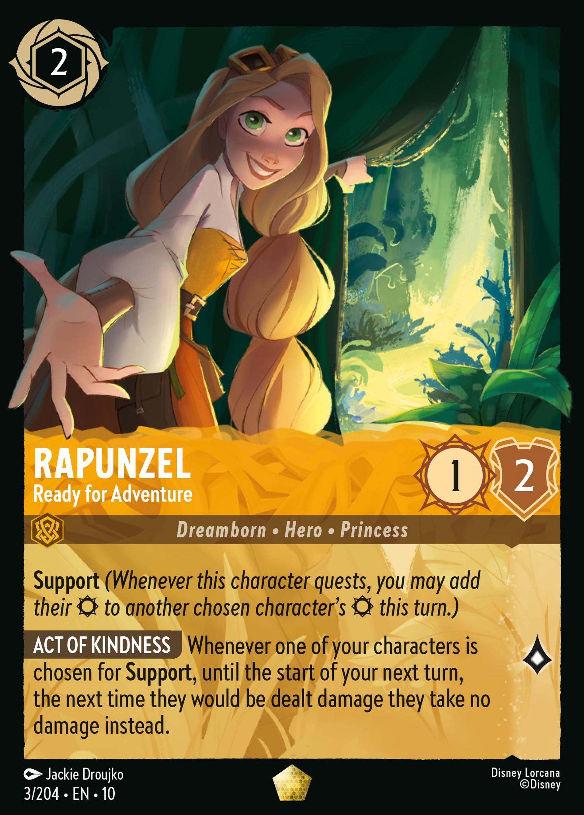 Rapunzel - Ready for Adventure — Whispers in the Well — Lorcana