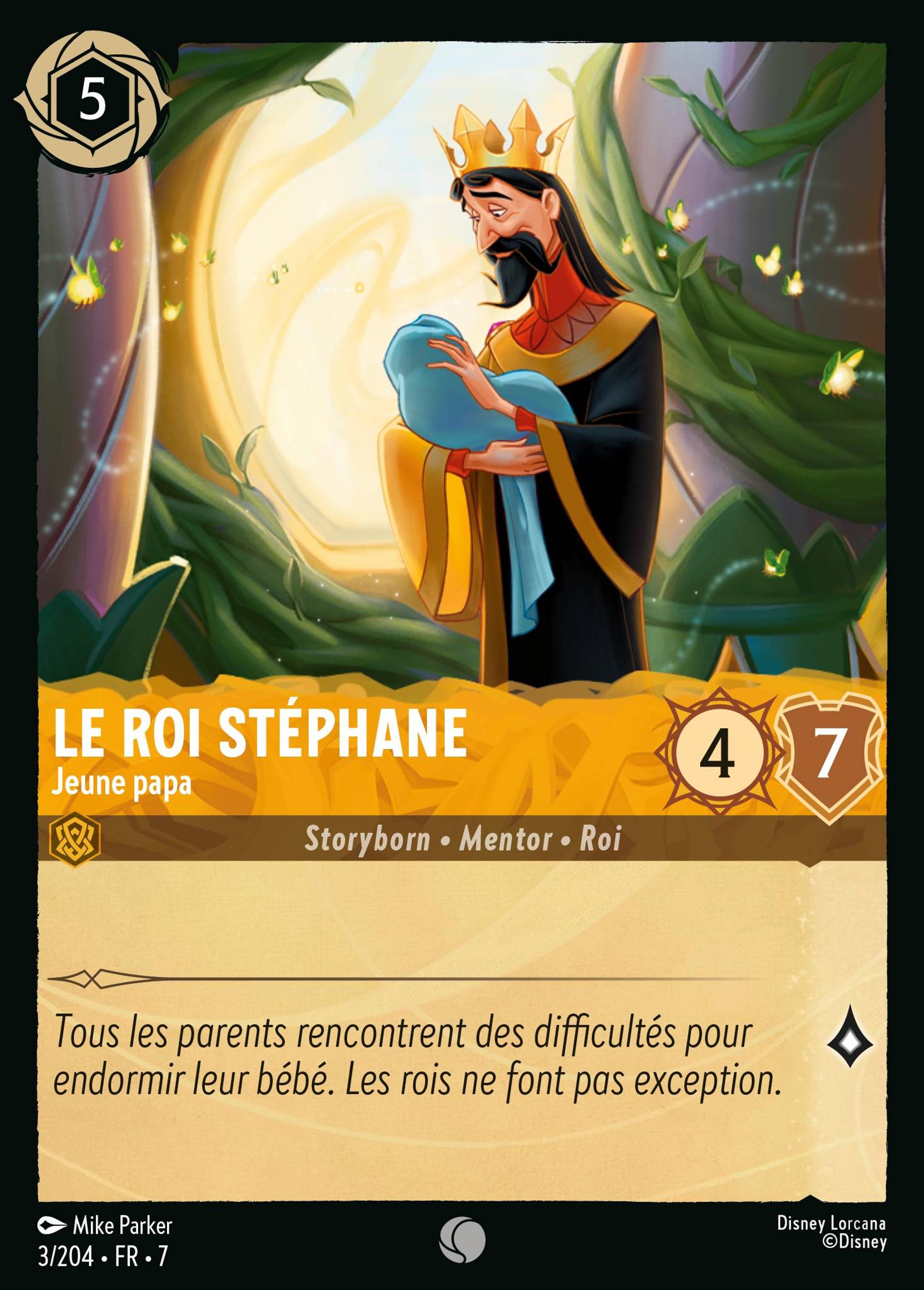 Le Roi Stéphane - Jeune papa — Archazia's Island — Lorcana