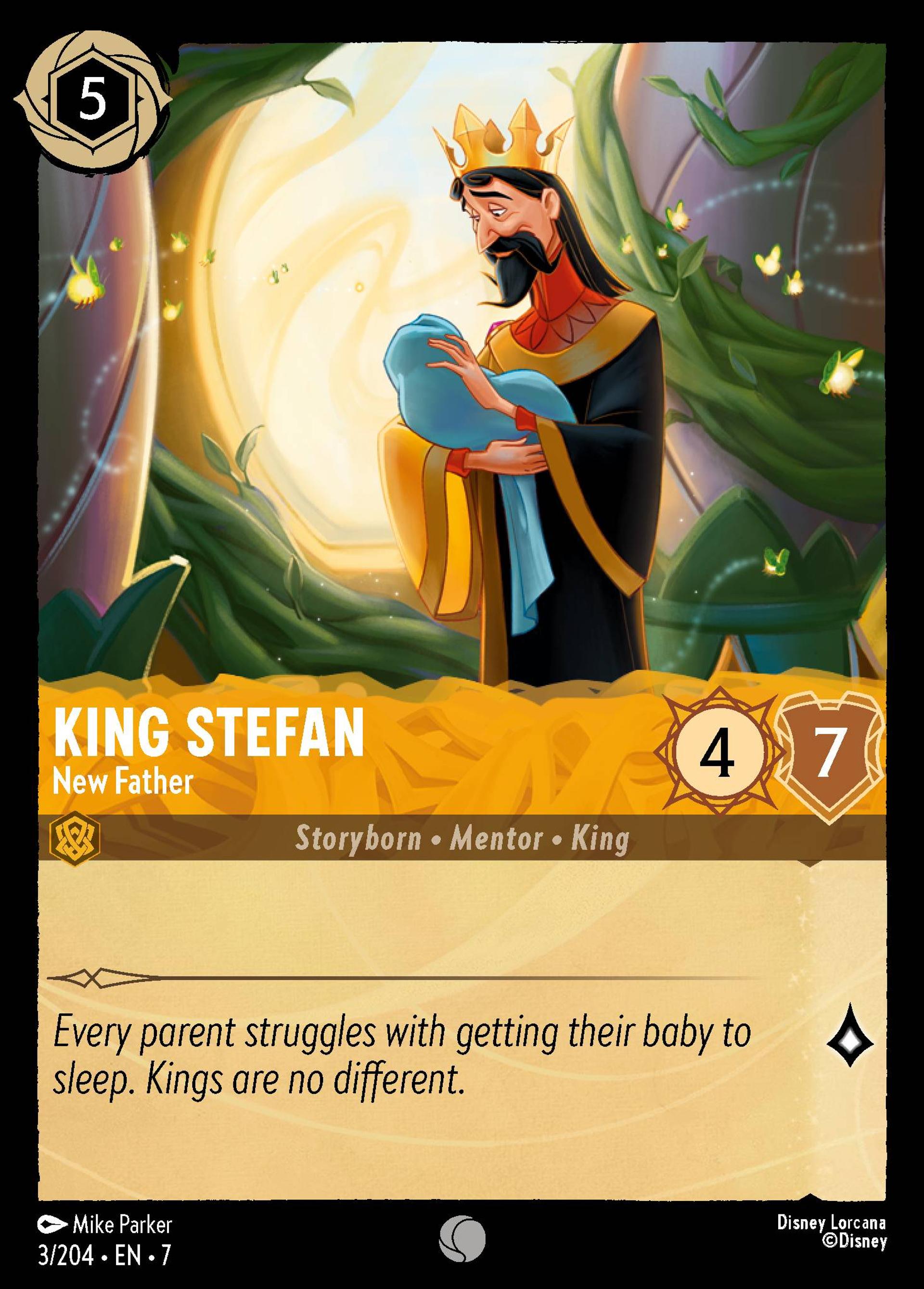 King Stefan - New Father — Archazia's Island — Lorcana