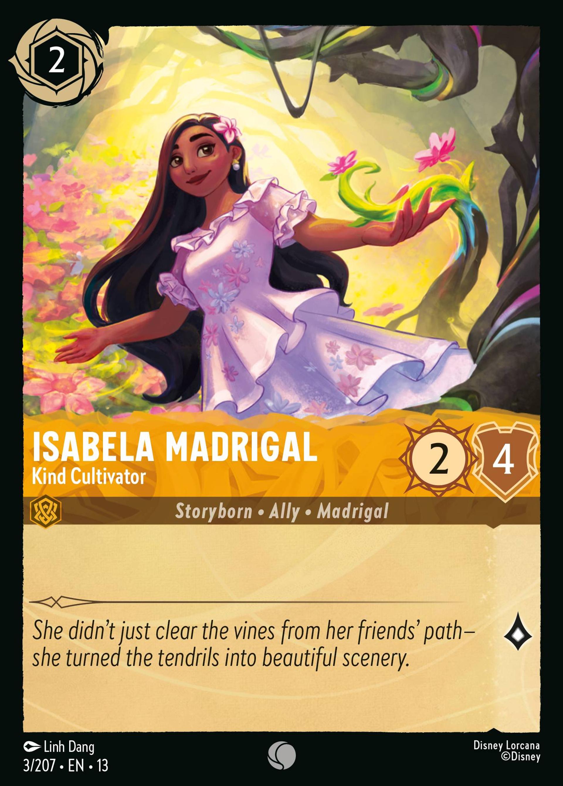 Isabela Madrigal - Kind Cultivator — Attack of the Vine! — Lorcana