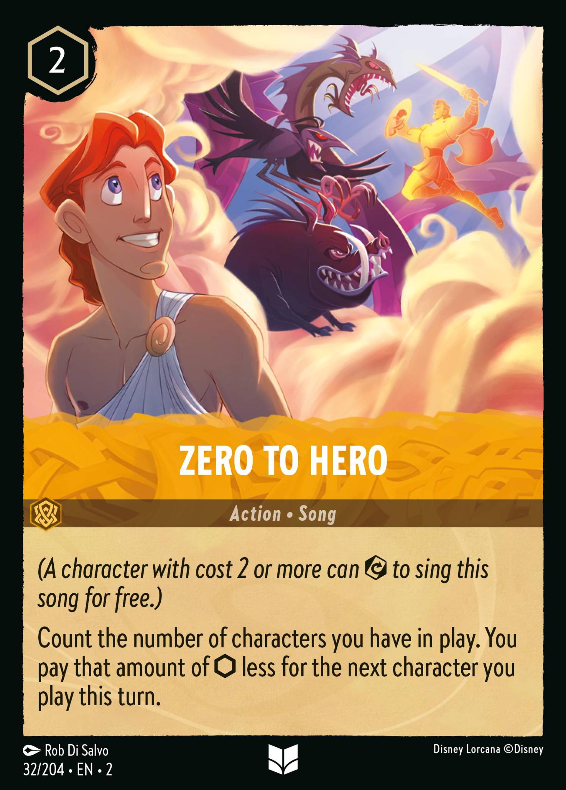 Zero to Hero — Rise of the Floodborn — Lorcana