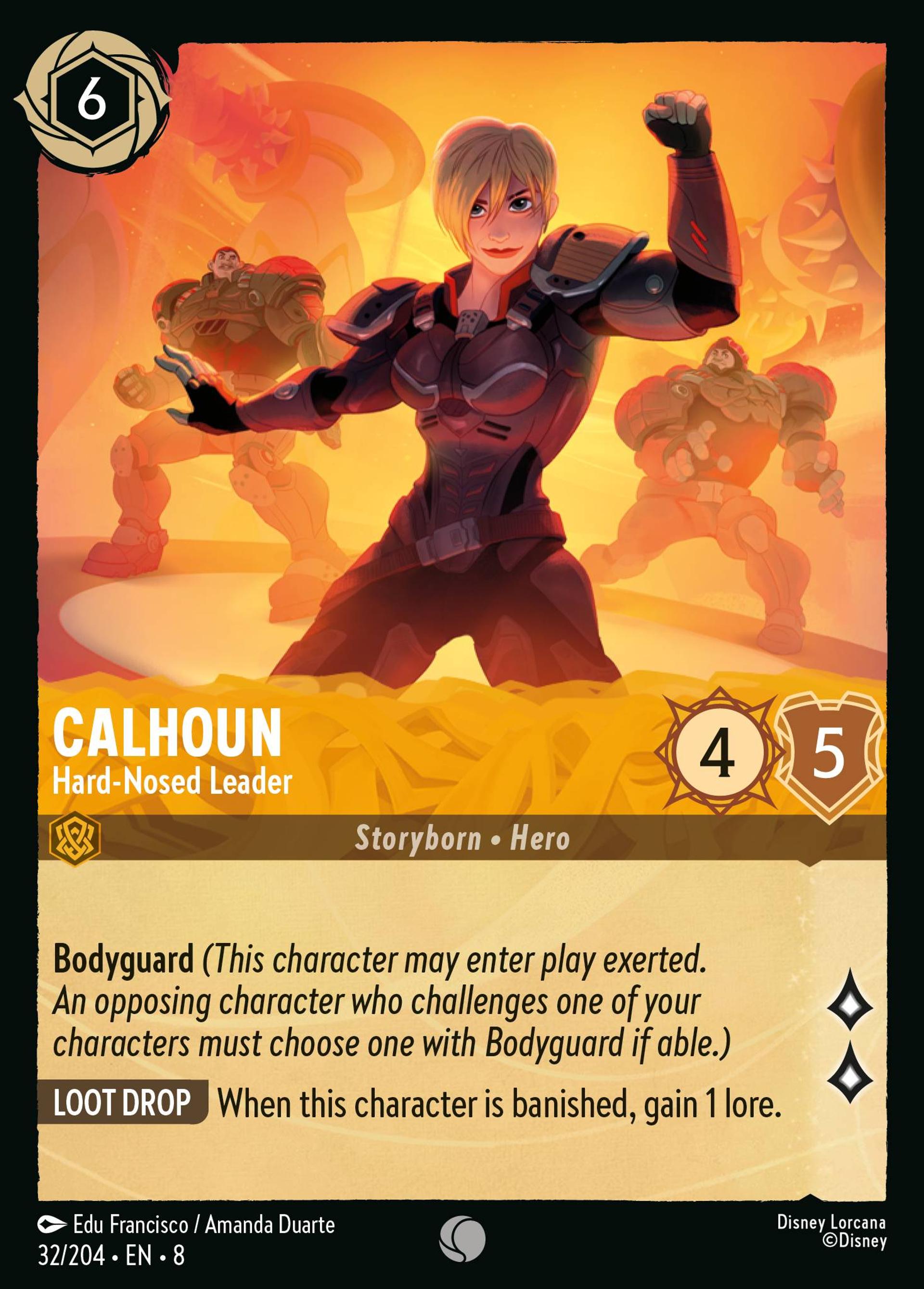 Calhoun - Meneuse intraitable — The Reign of Jafar — Lorcana