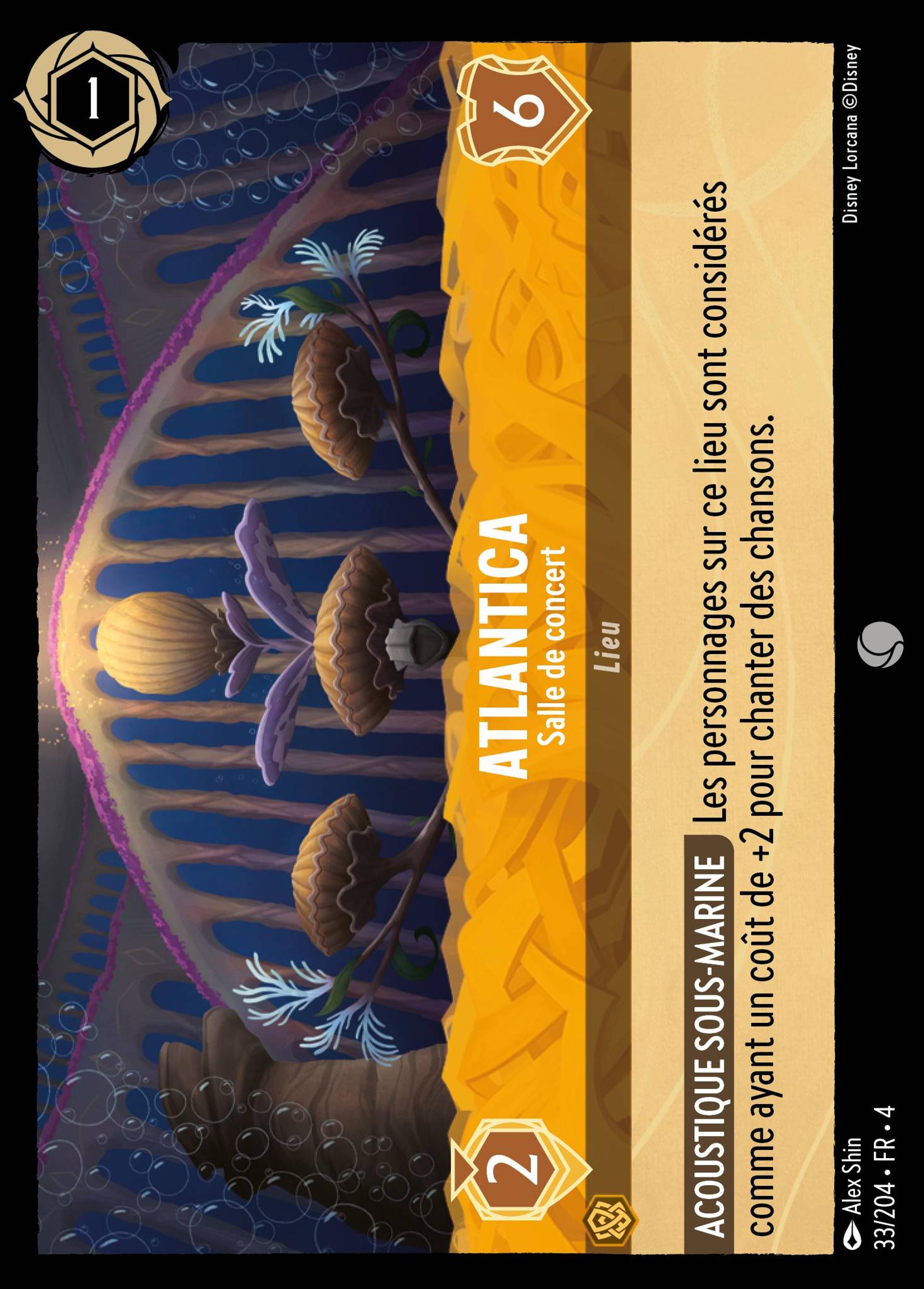Atlantica - Salle de concert — Ursula's Return — Lorcana