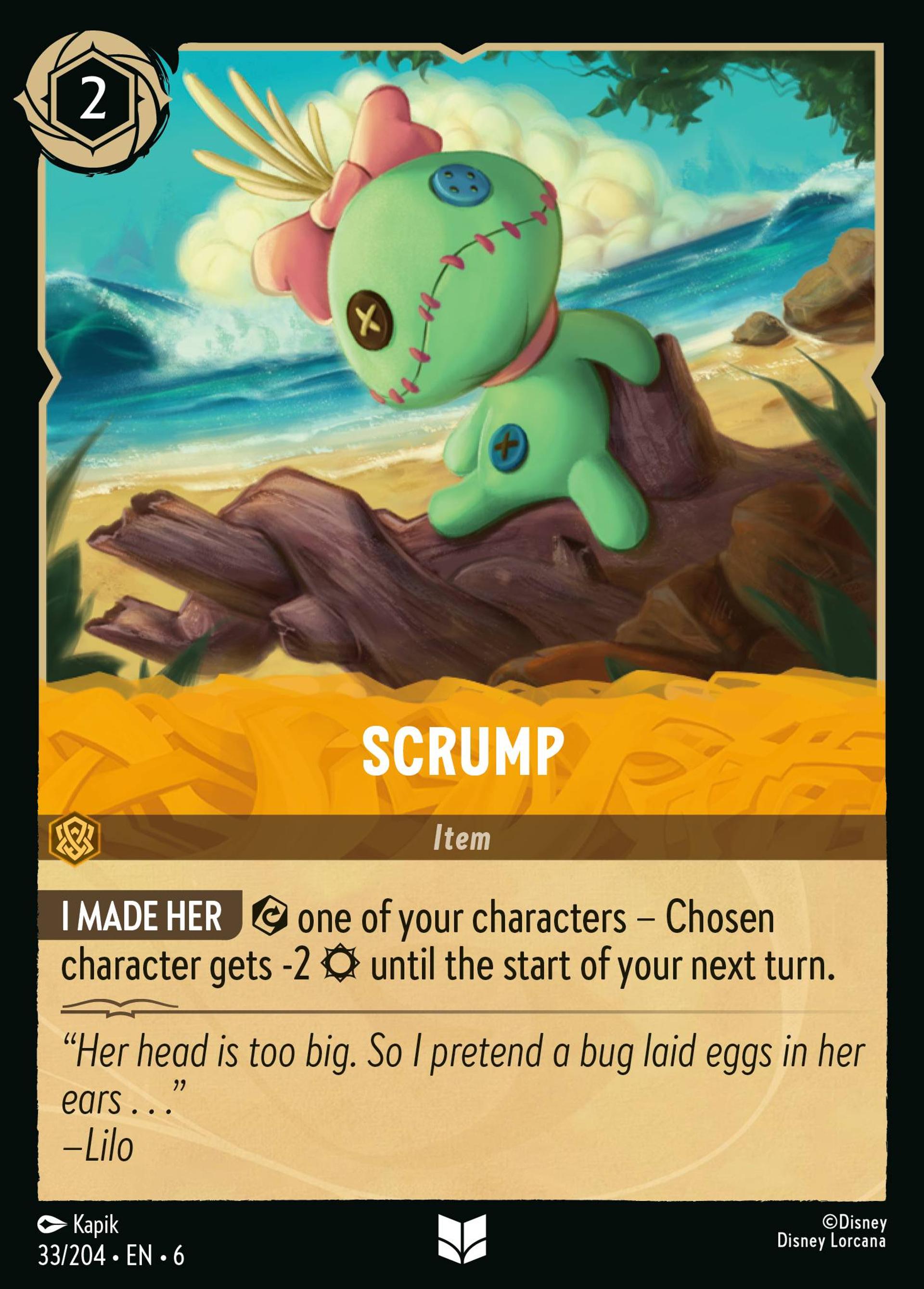 Scrump — Azurite Sea — Lorcana