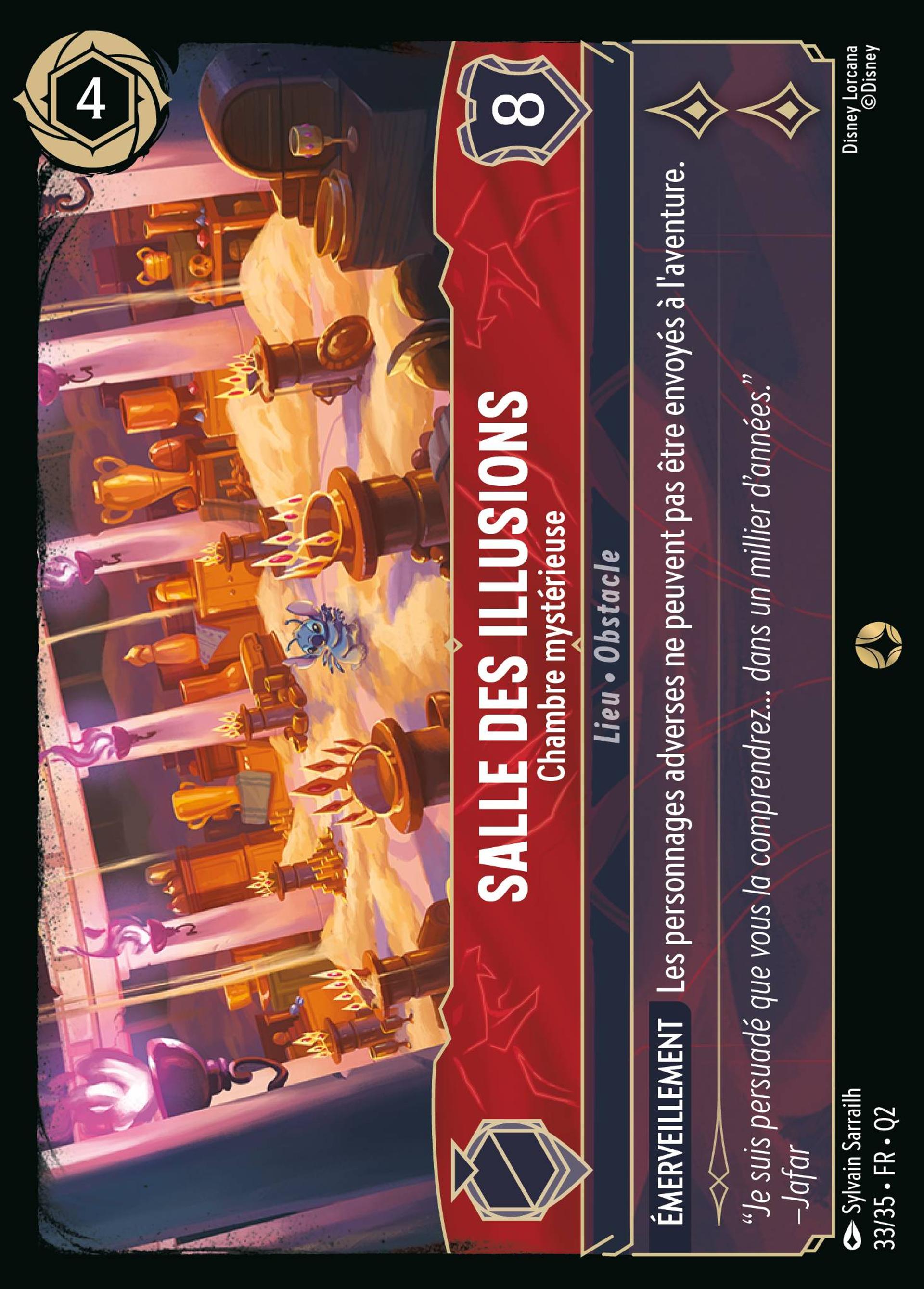 Salle des illusions - Chambre mystérieuse — Illumineer's Quest: Palace Heist — Lorcana