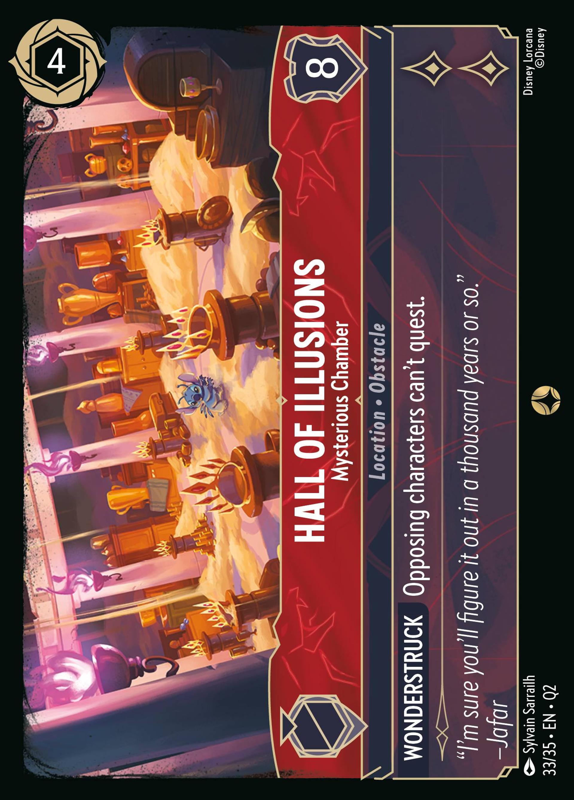 Salle des illusions - Chambre mystérieuse — Illumineer's Quest: Palace Heist — Lorcana