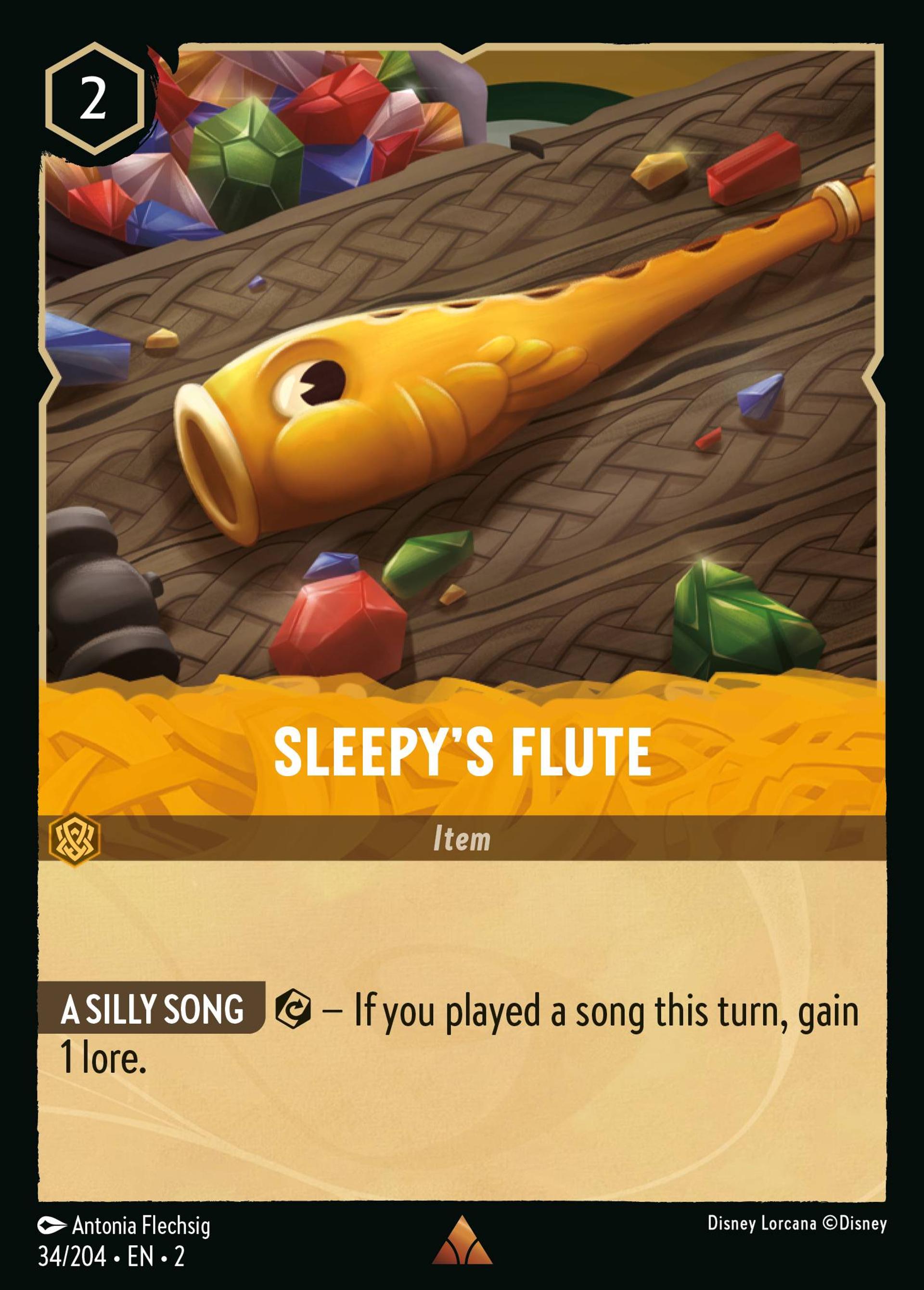 Sleepy's Flute — Rise of the Floodborn — Lorcana