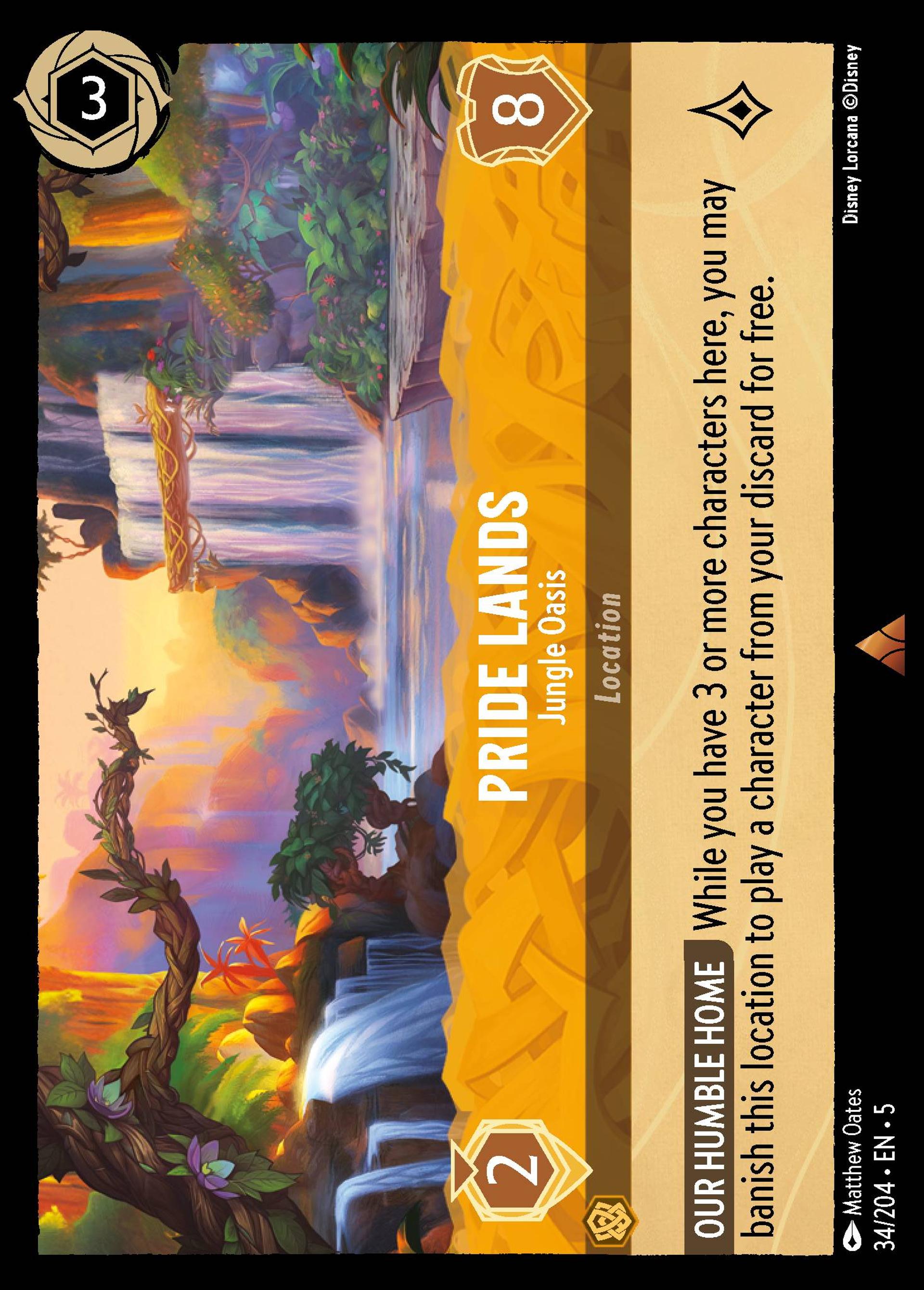 Pride Lands - Jungle Oasis — Shimmering Skies — Lorcana