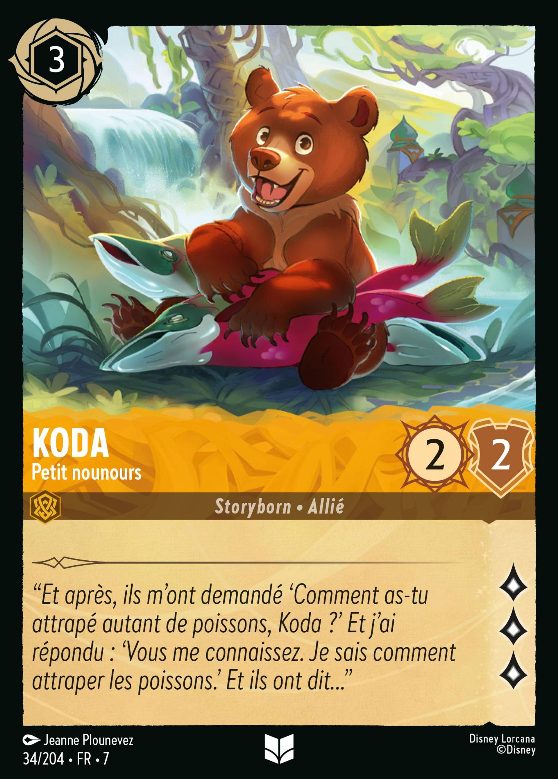 Koda - Petit nounours — Archazia's Island — Lorcana