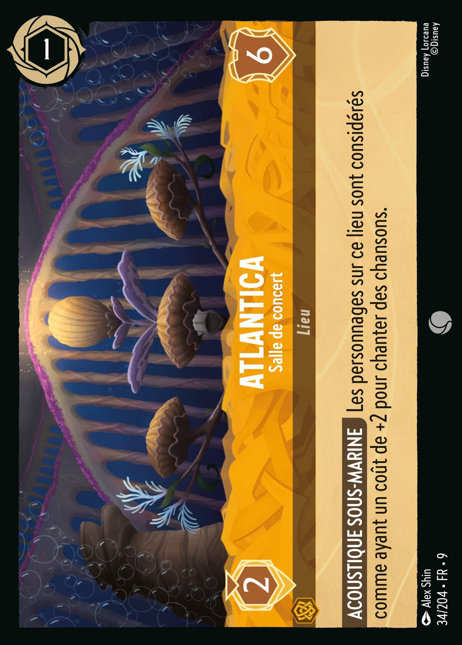 Atlantica - Salle de concert — Fabled — Lorcana