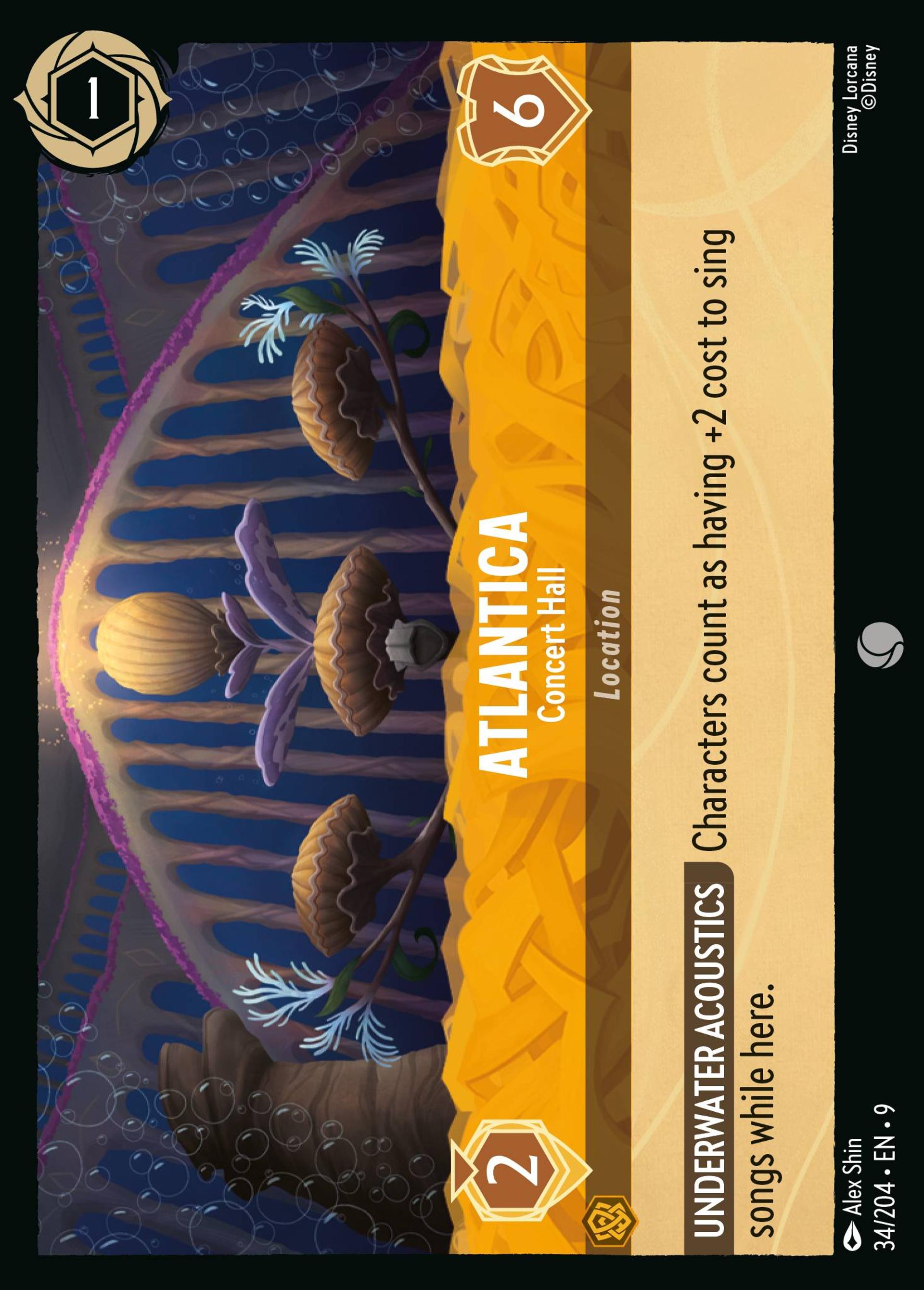 Atlantica - Concert Hall — Fabled — Lorcana