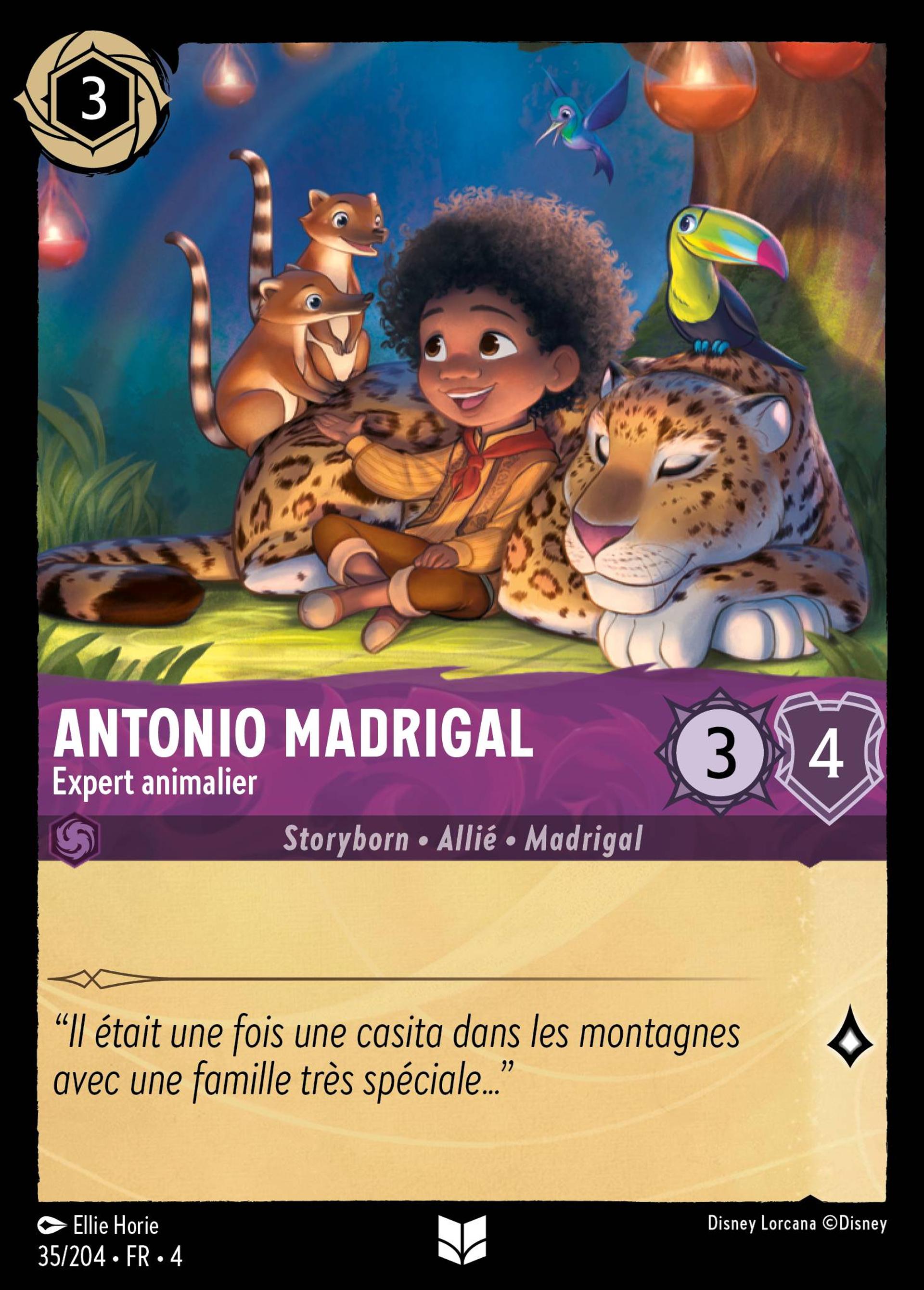 Antonio Madrigal - Expert animalier — Ursula's Return — Lorcana