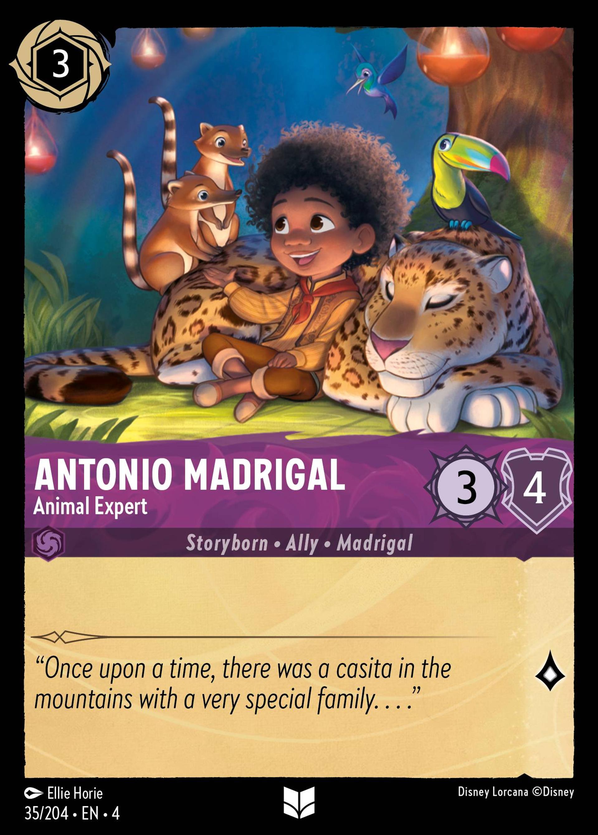 Antonio Madrigal - Animal Expert — Ursula's Return — Lorcana