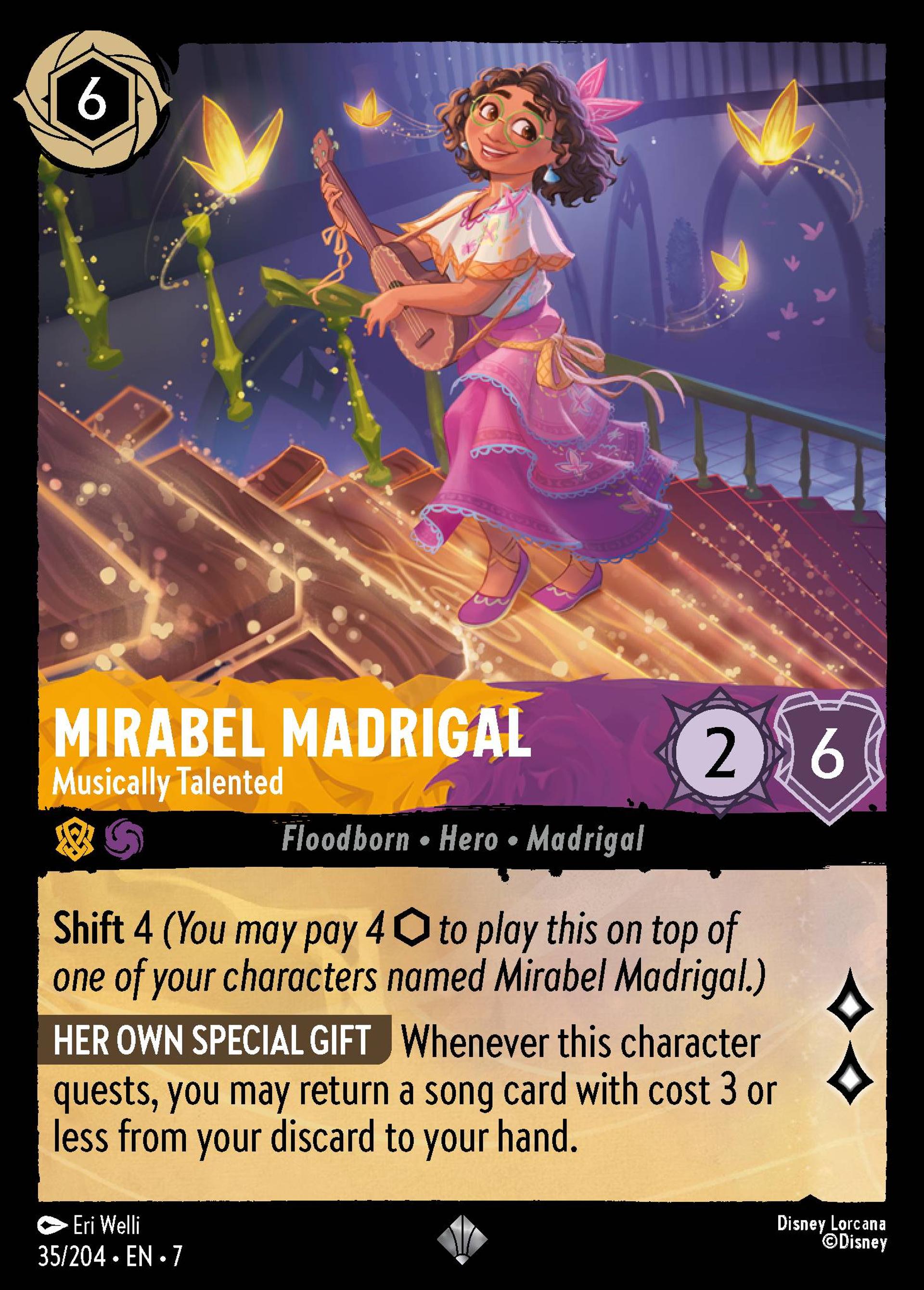 Mirabel Madrigal - Musicalement talentueuse — Archazia's Island — Lorcana