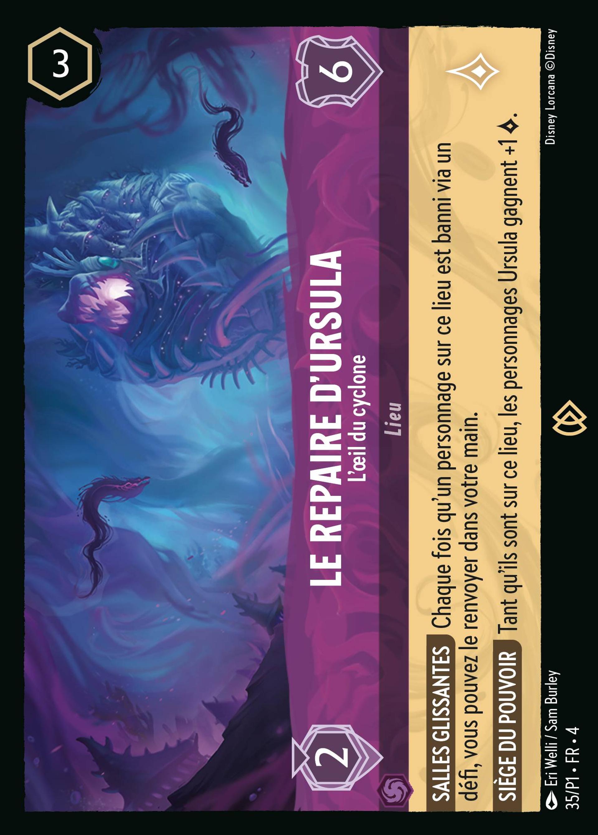Le Repaire d'Ursula - L'œil du cyclone — Promos - Year 1 — Lorcana