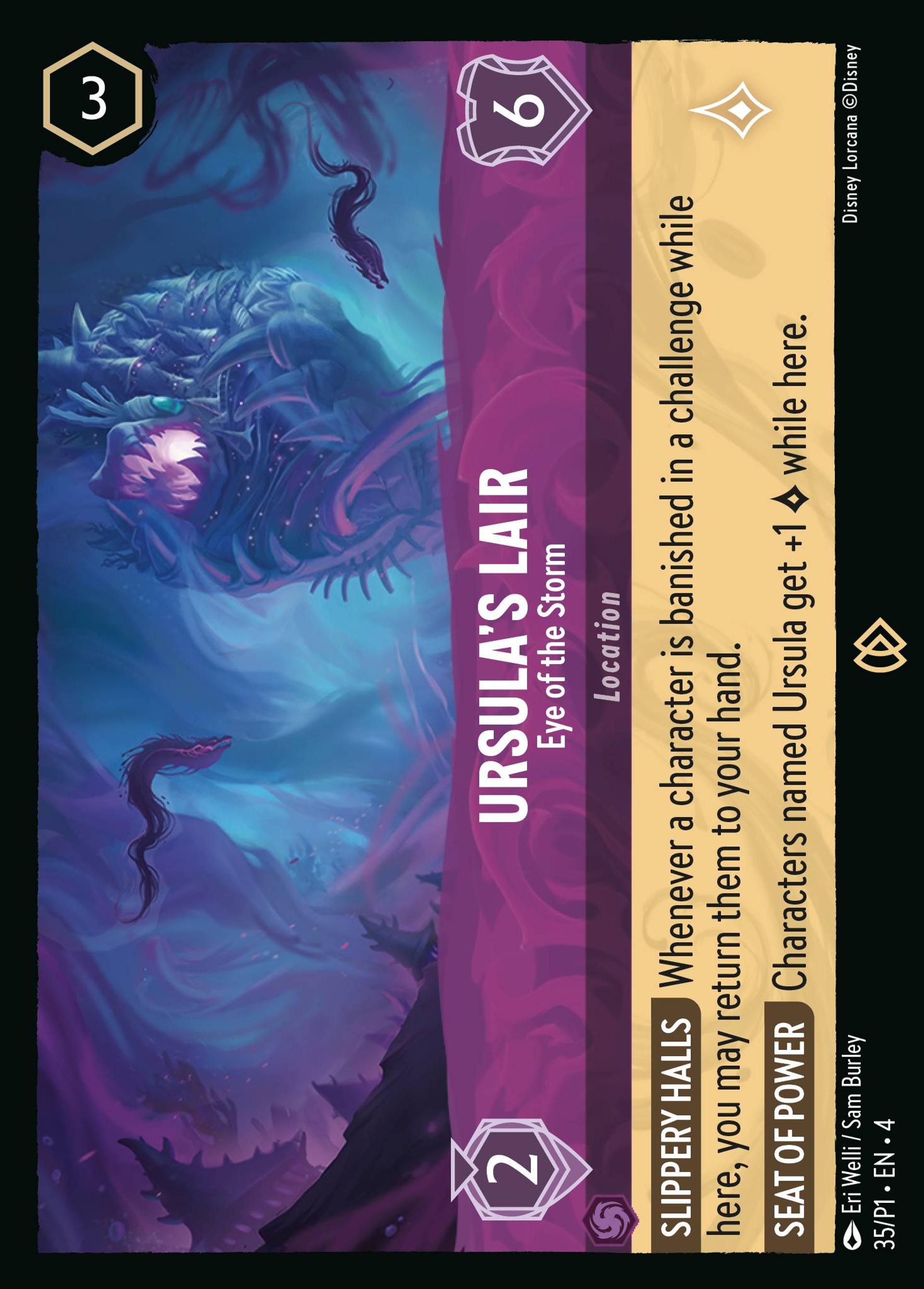 Ursula's Lair - Eye of the Storm — Promos - Year 1 — Lorcana