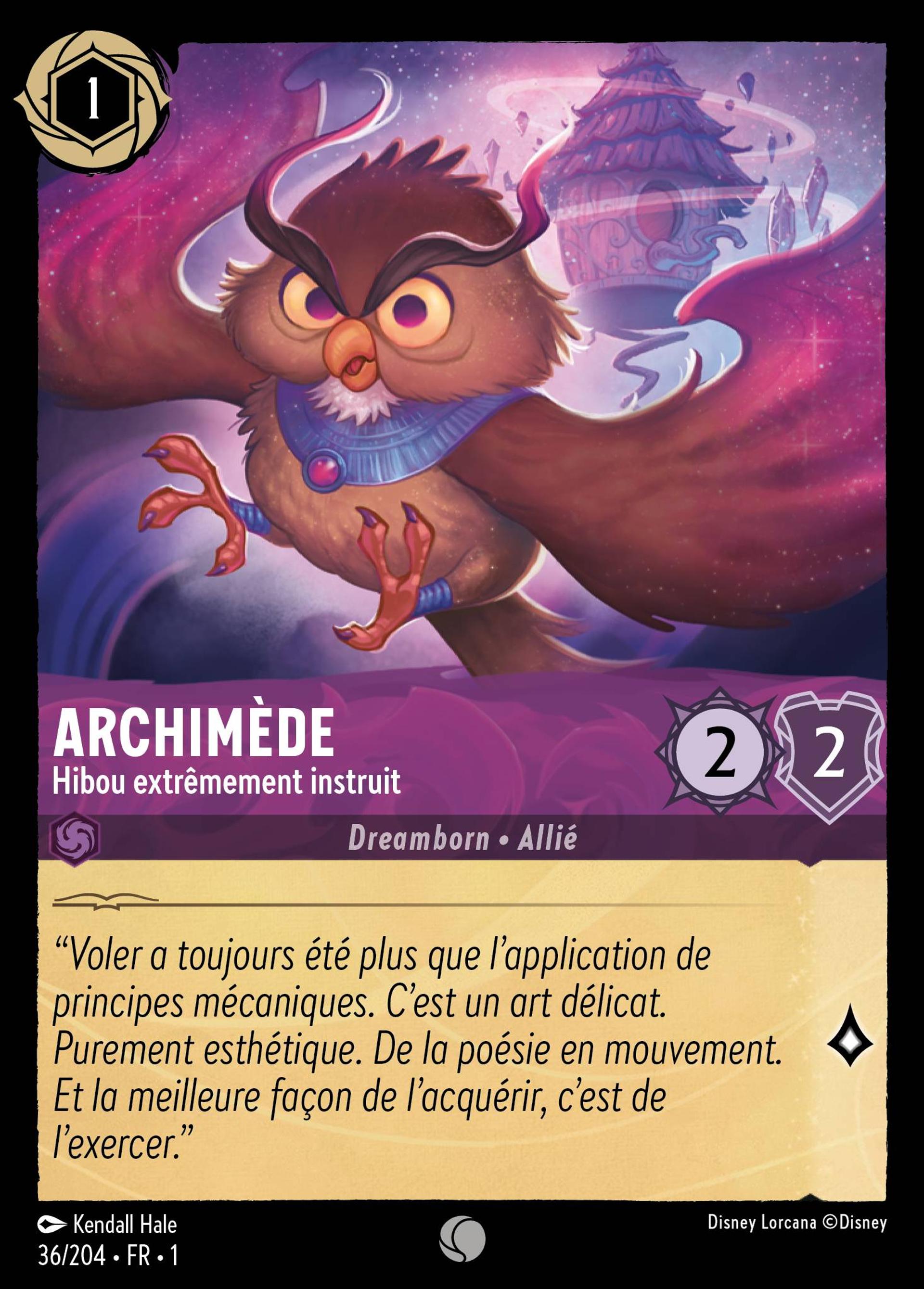 Archimède - Hibou extrêmement instruit — The First Chapter — Lorcana