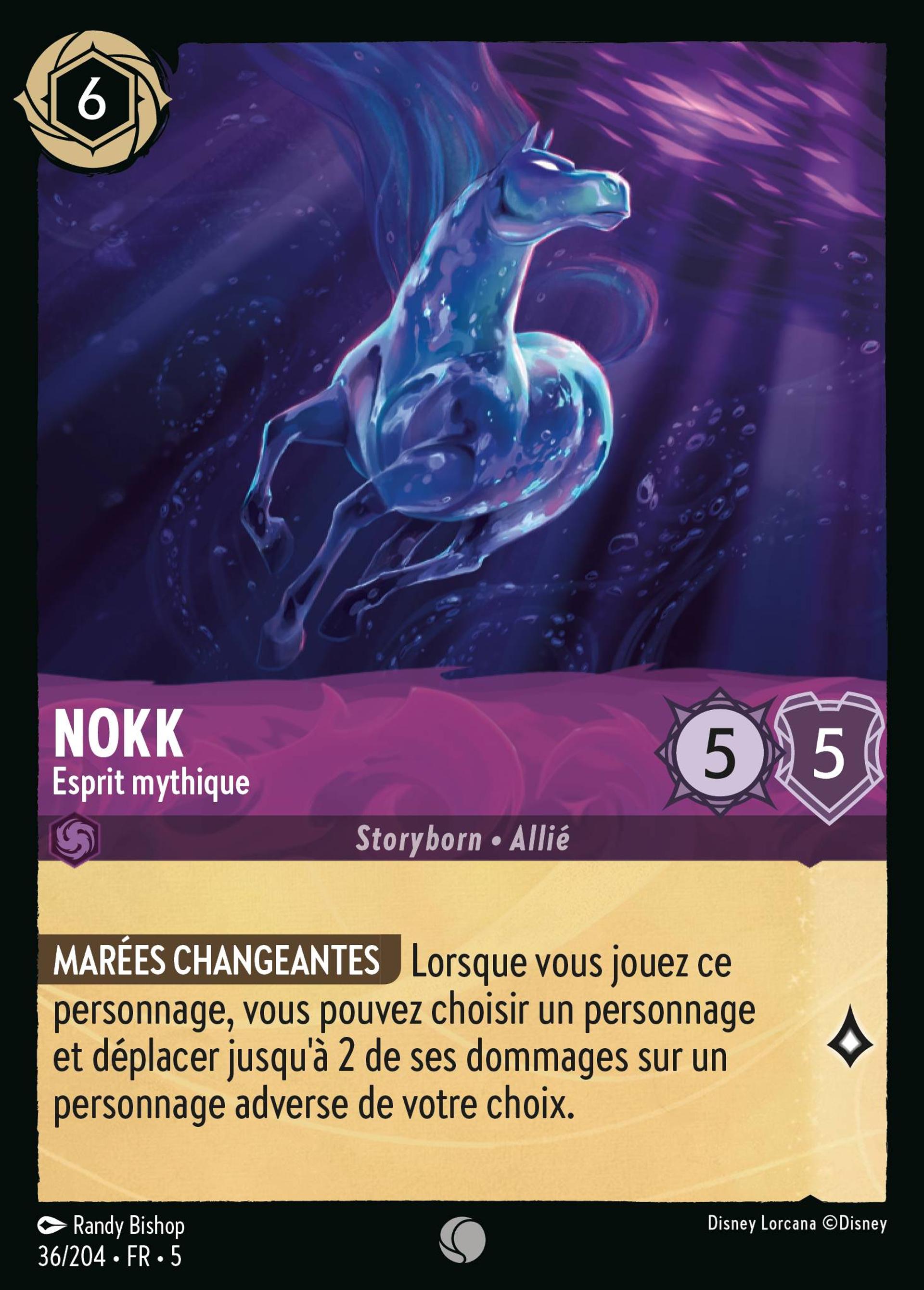 Nokk - Esprit mythique — Shimmering Skies — Lorcana
