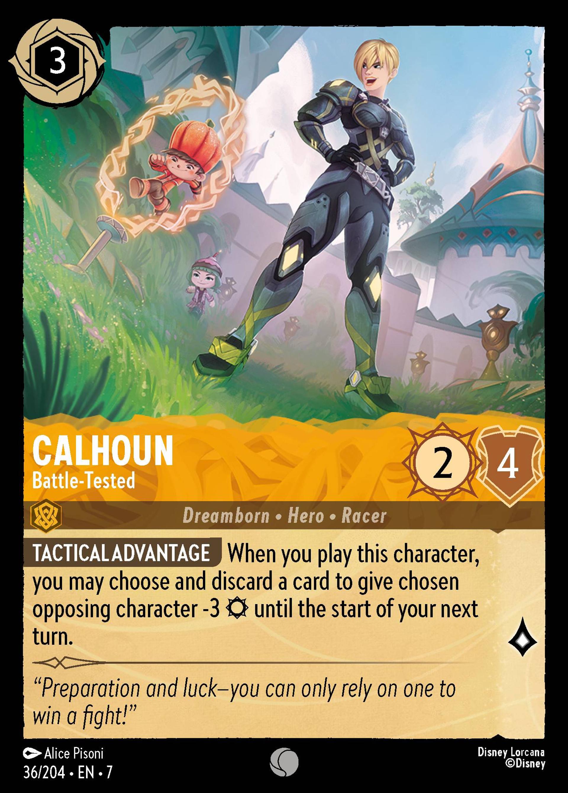 Calhoun - Aguerrie — Archazia's Island — Lorcana