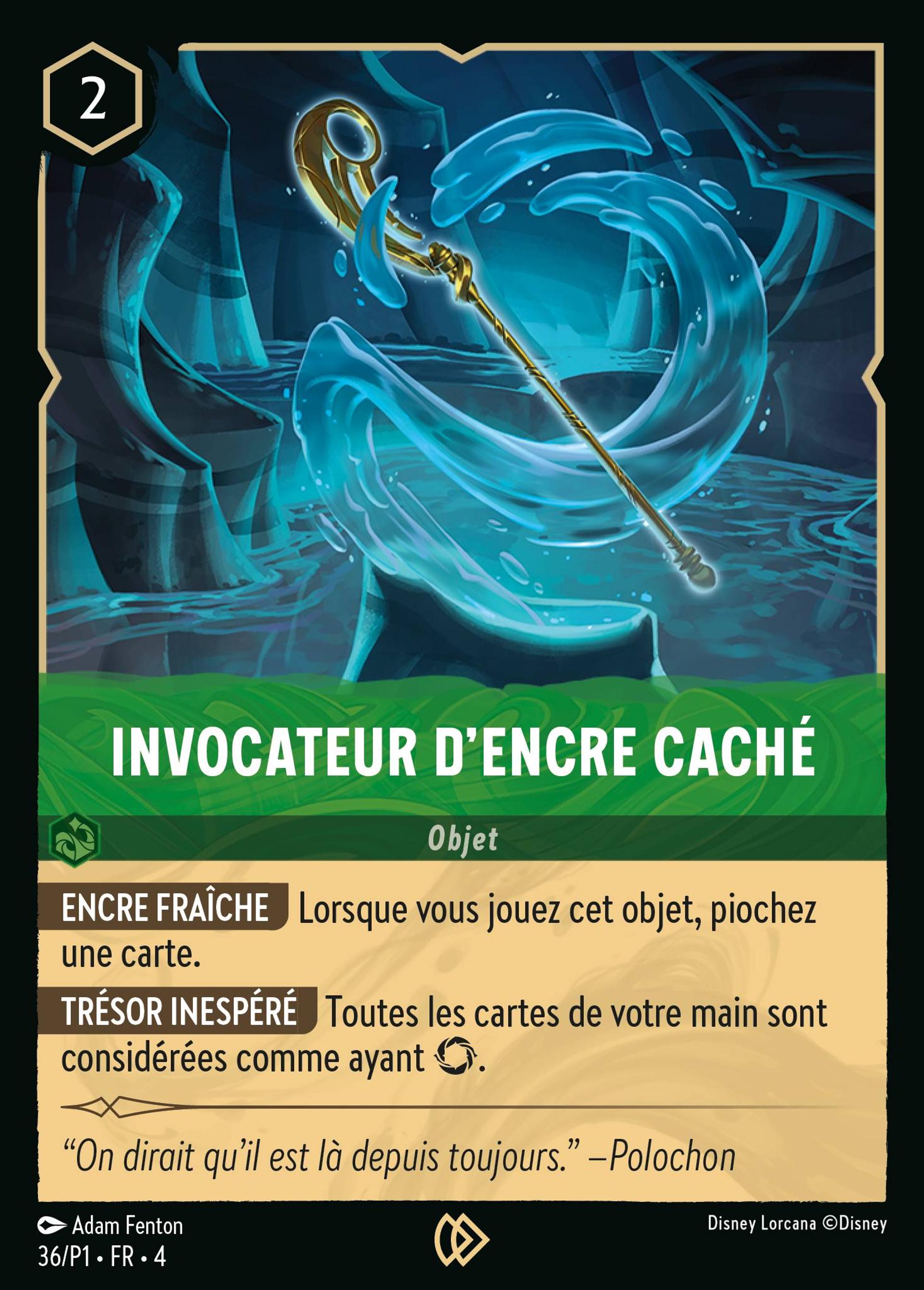 Invocateur d'encre caché — Promos - Year 1 — Lorcana